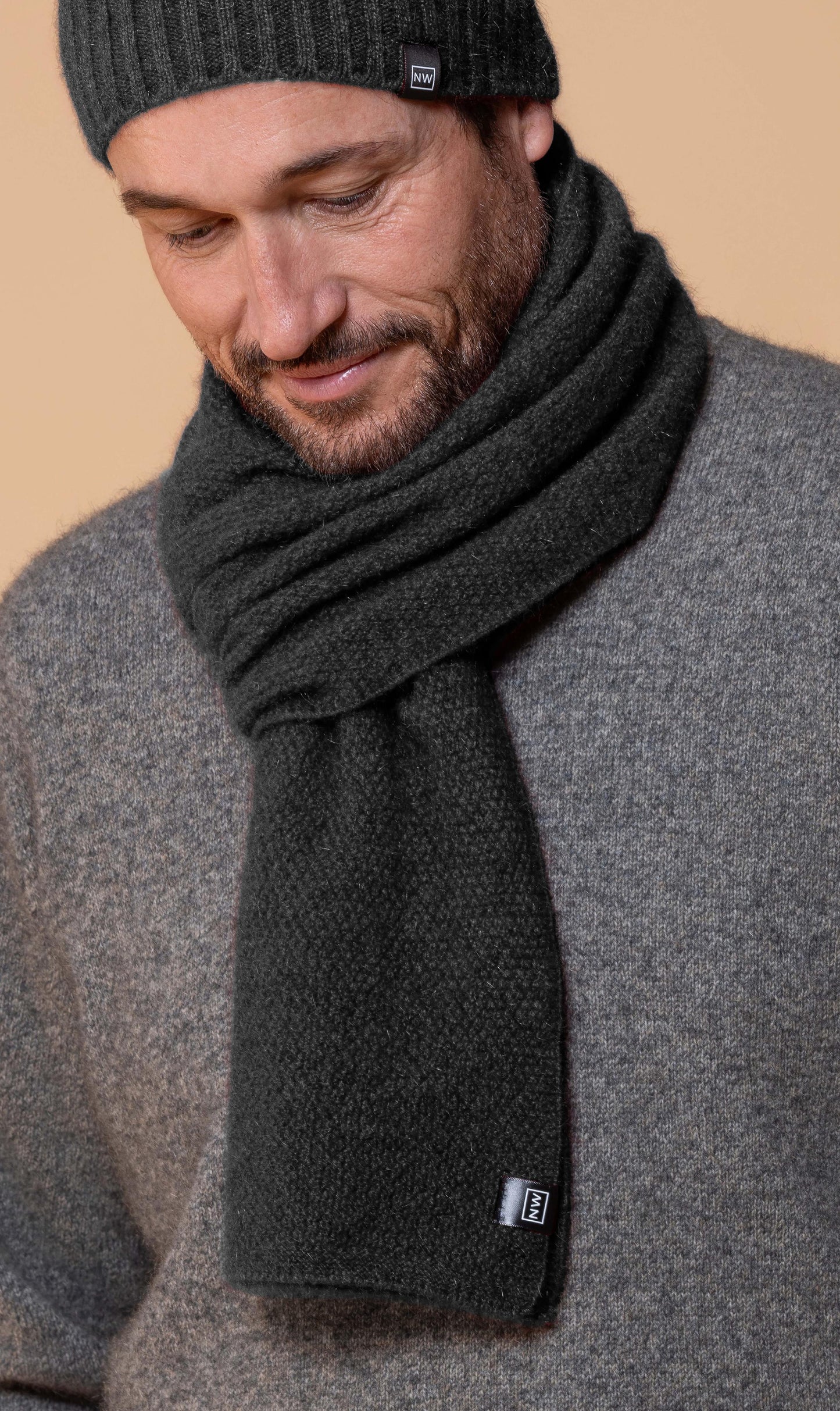 NOBLE WILDE MOSS MONTI SCARF