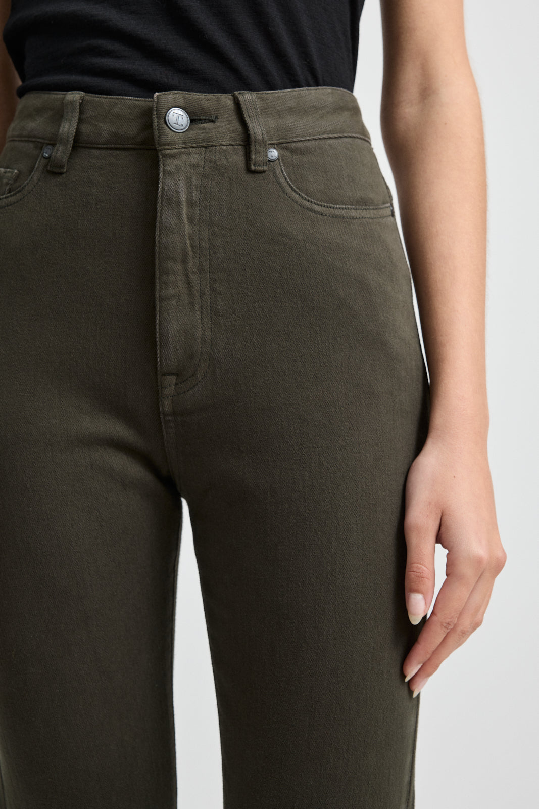 TOORALLIE HIGH RISE STRAIGHT JEAN