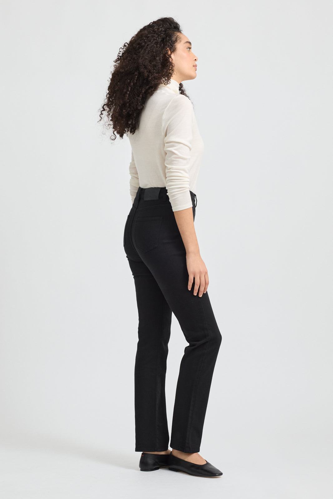 TOORALLIE HIGH RISE STRAIGHT JEAN