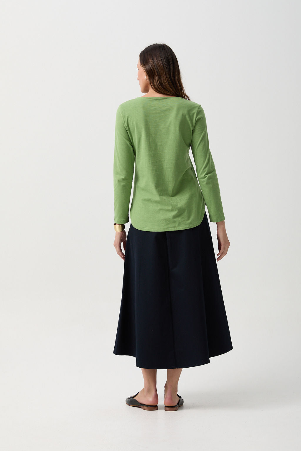 GOONDIWINDI LONG SLEEVE SLUB TEE