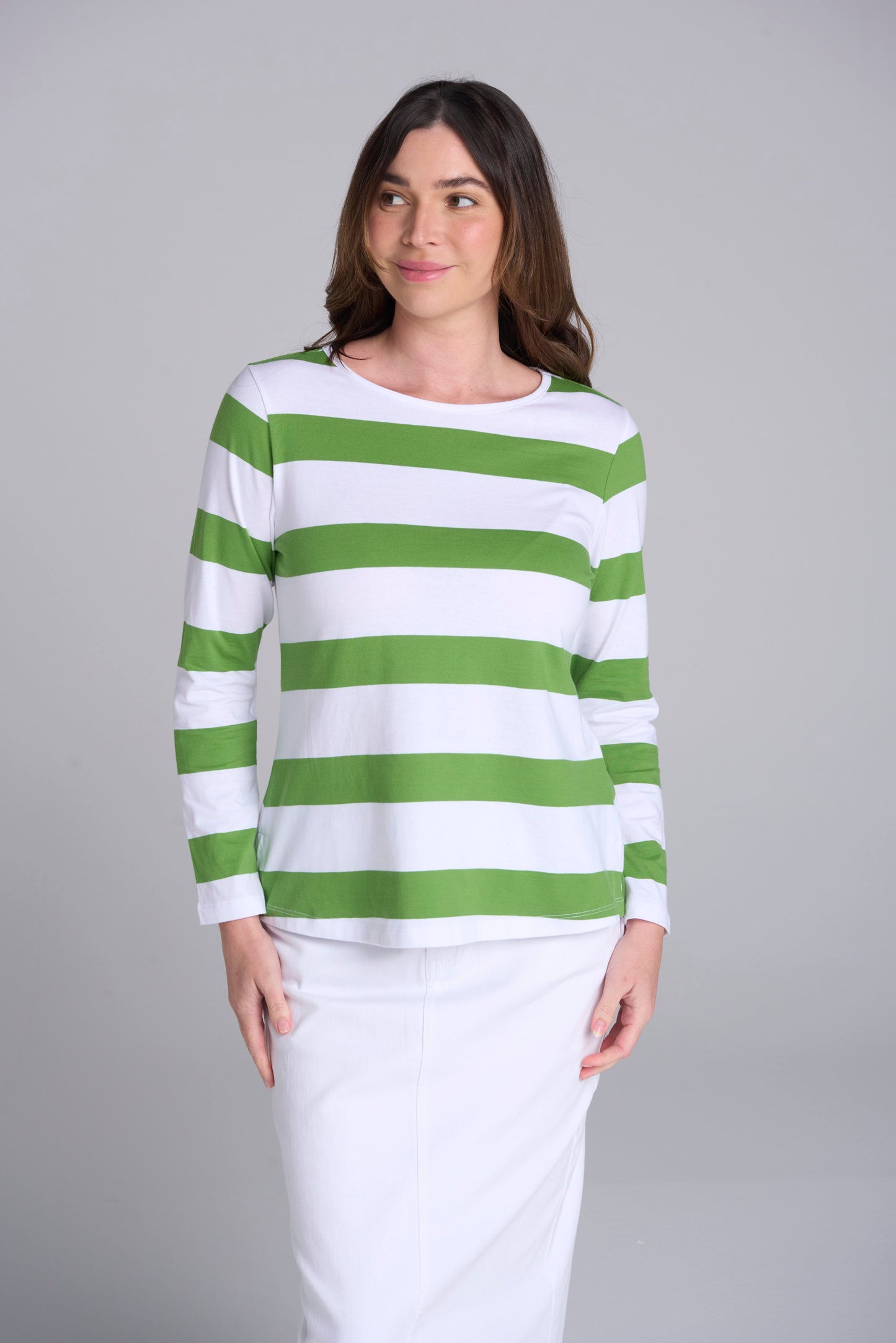GOONDIWINDI A-LINE TEE LONG SLEEVE