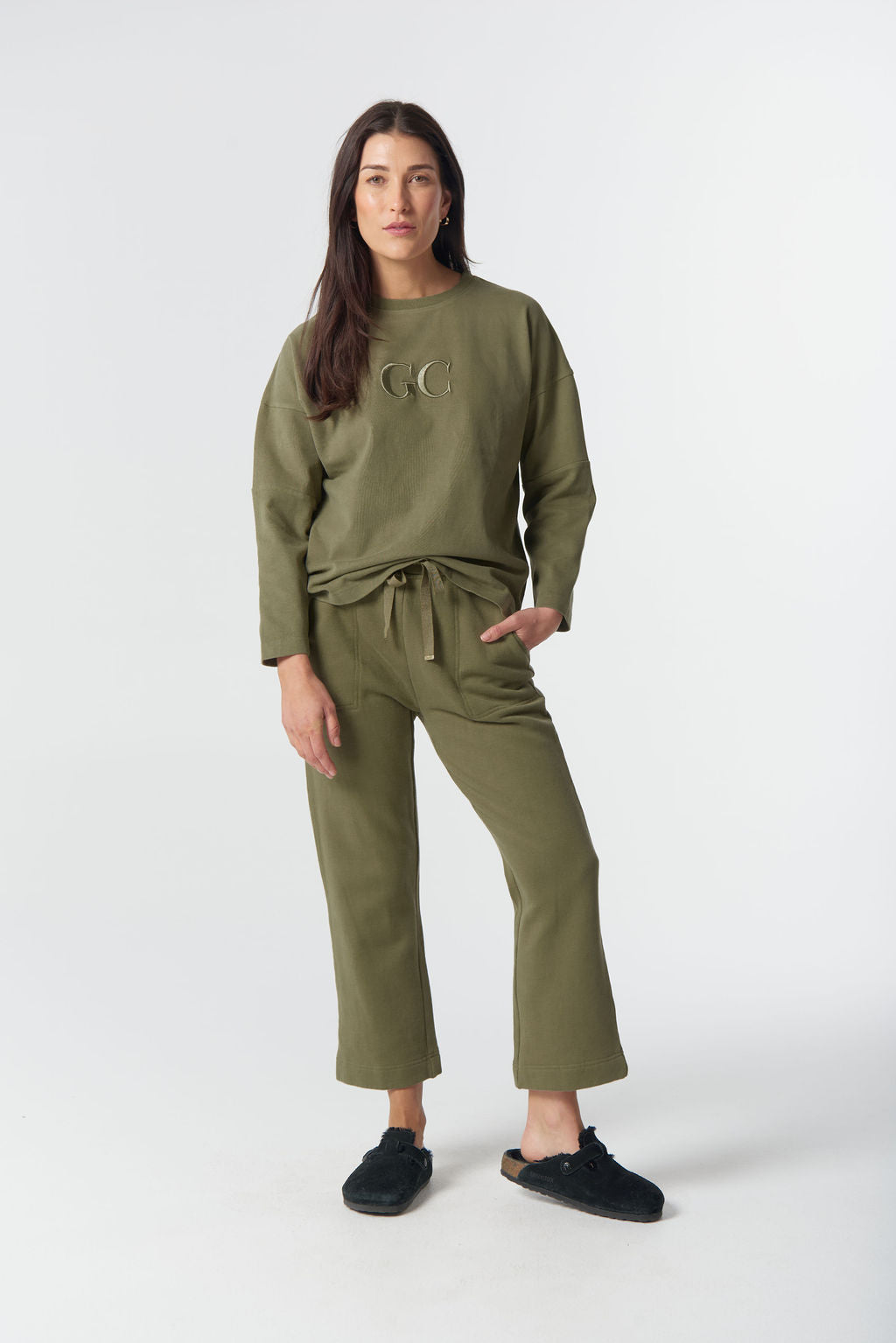 GOONDIWINDI SUNDAY LOGO COTTON SWEATER