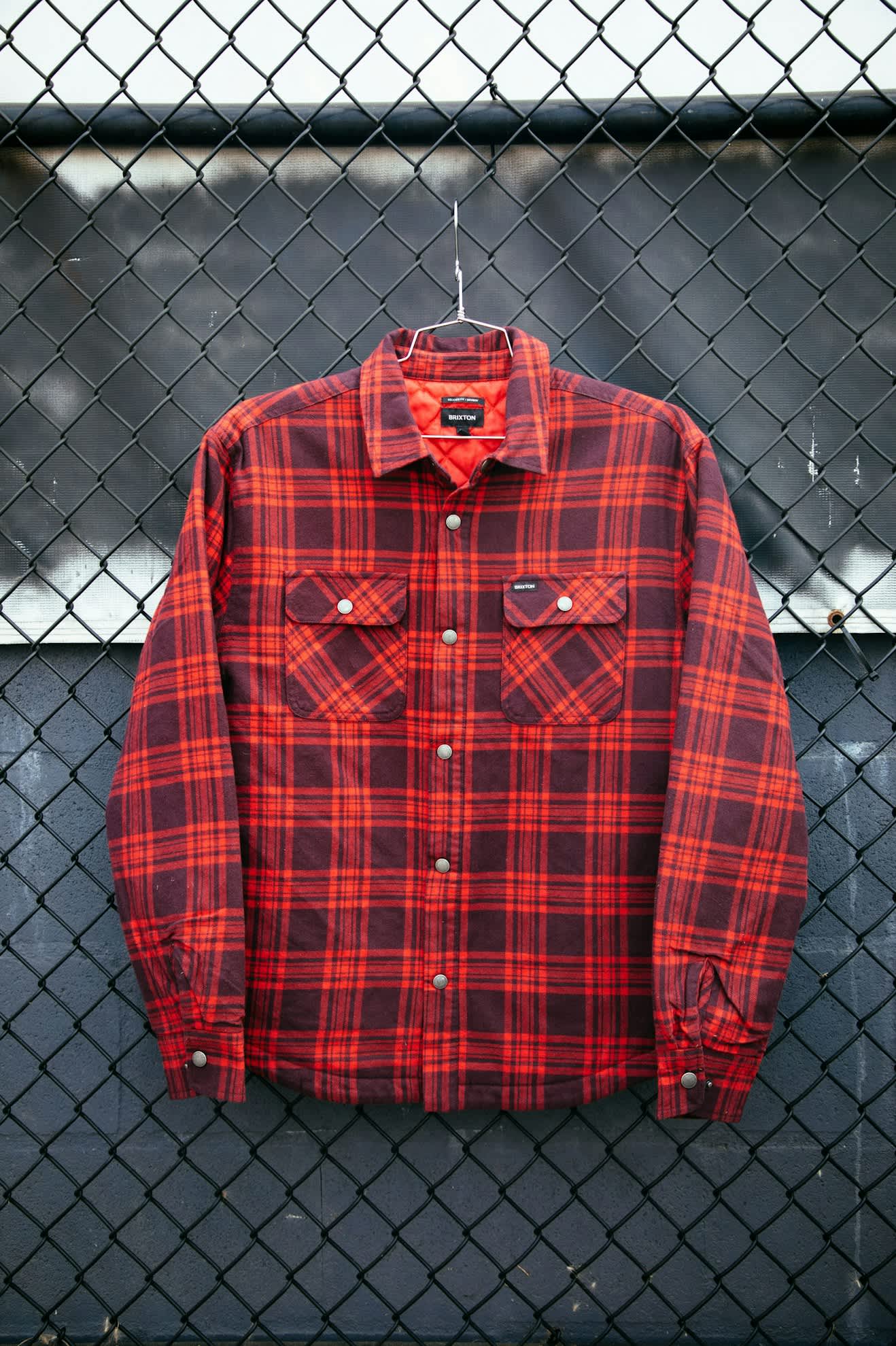BRIXTON BOWERY QUILTED FLANNEL