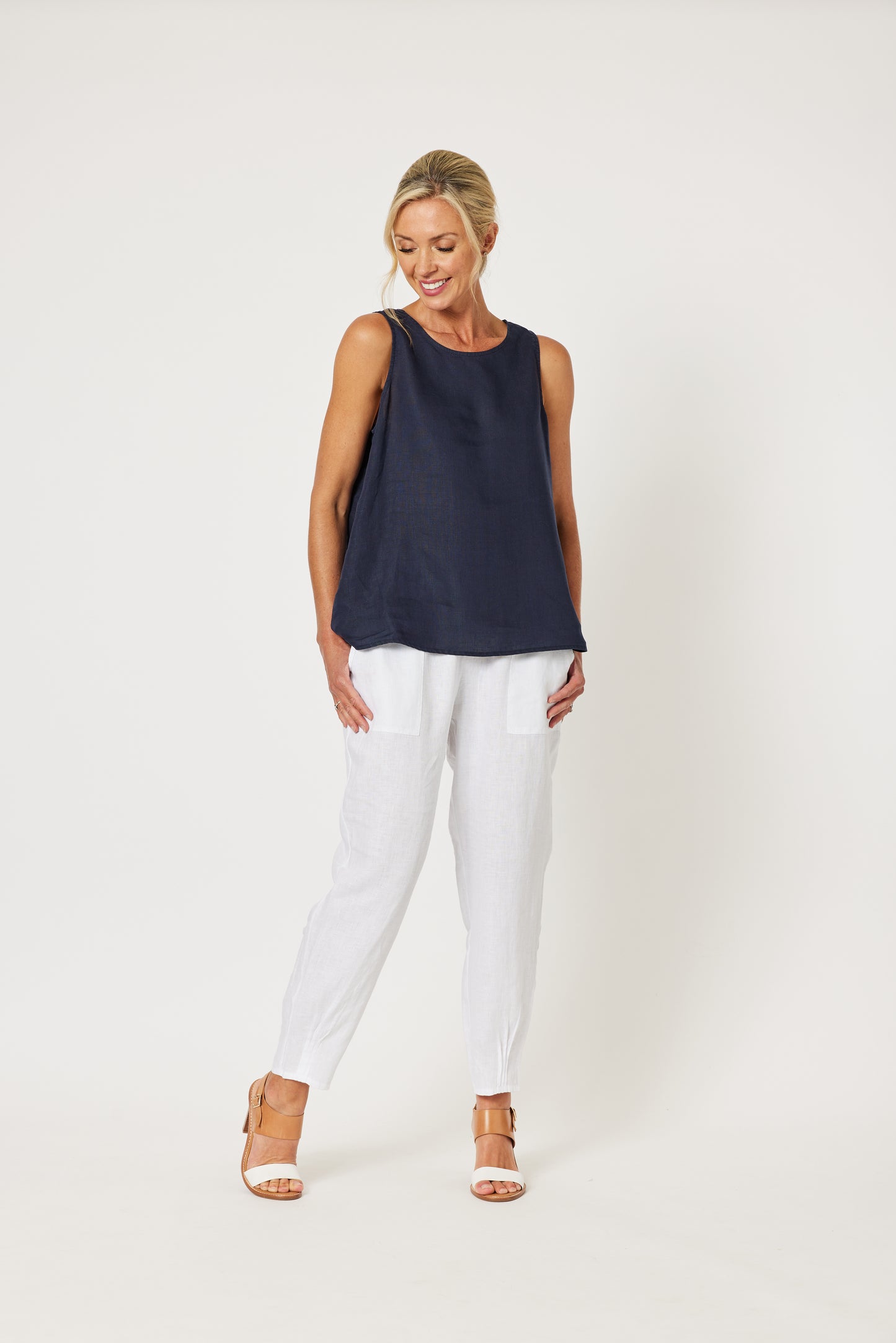 GORDON SMITH BUTTON BACK TANK