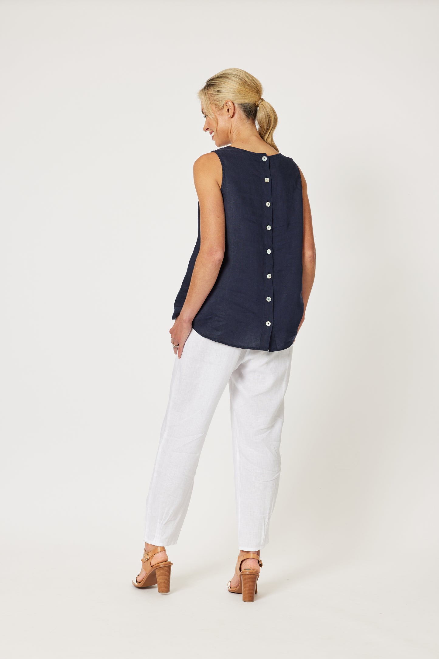 GORDON SMITH BUTTON BACK TANK
