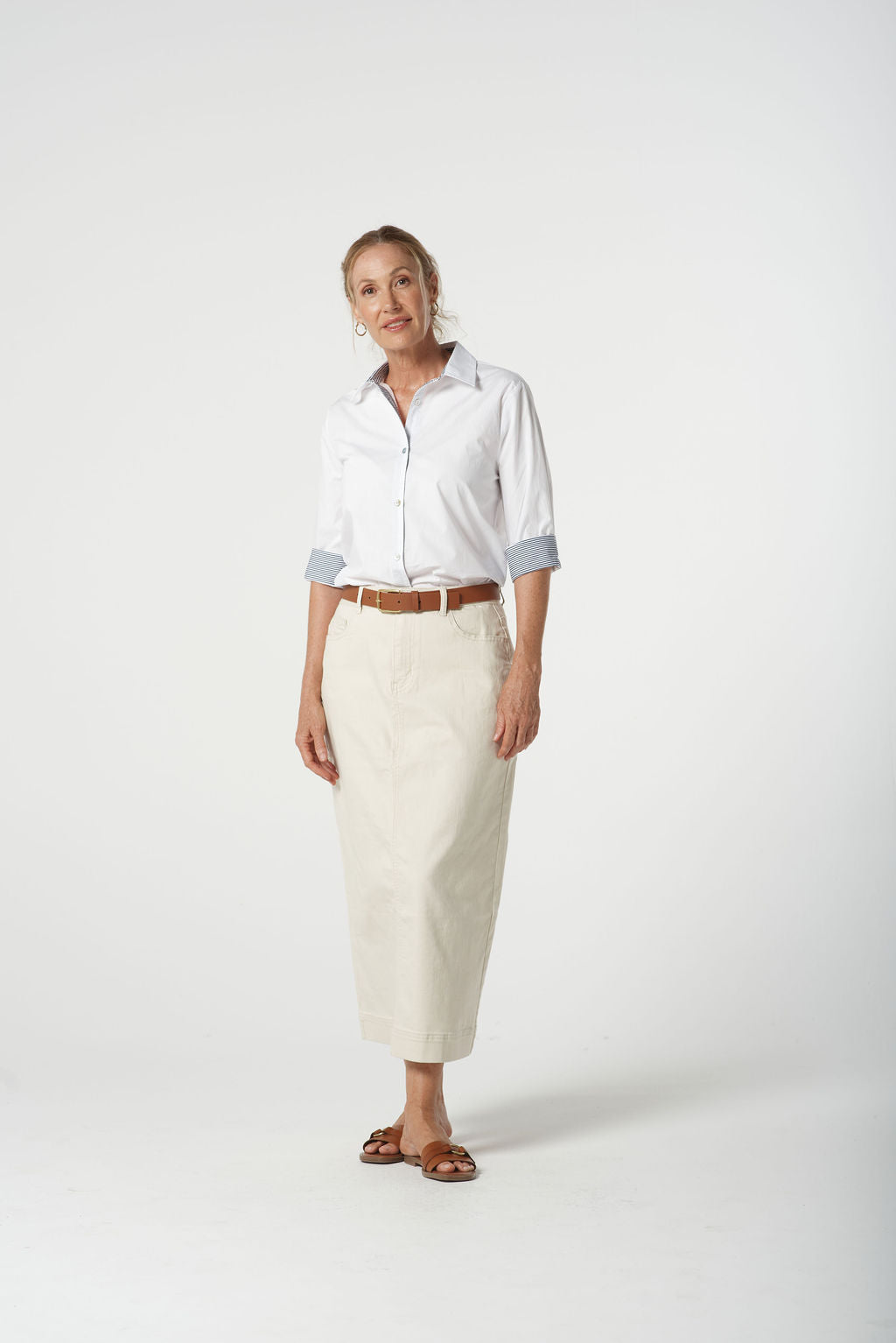 GOONDIWINDI COTTON 3/4 SL SHIRT