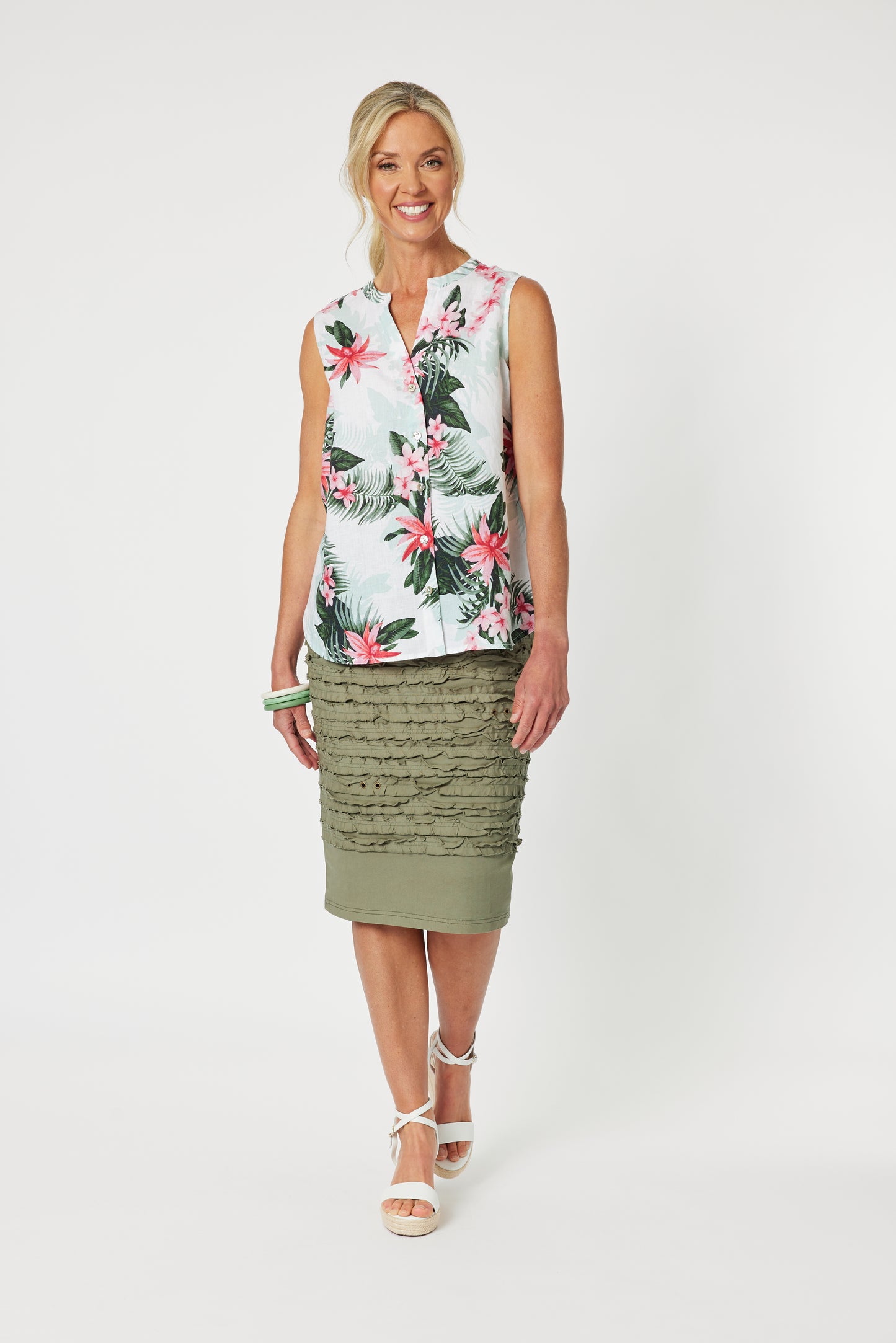 GORDON SMITH PARADISE PRINT TOP