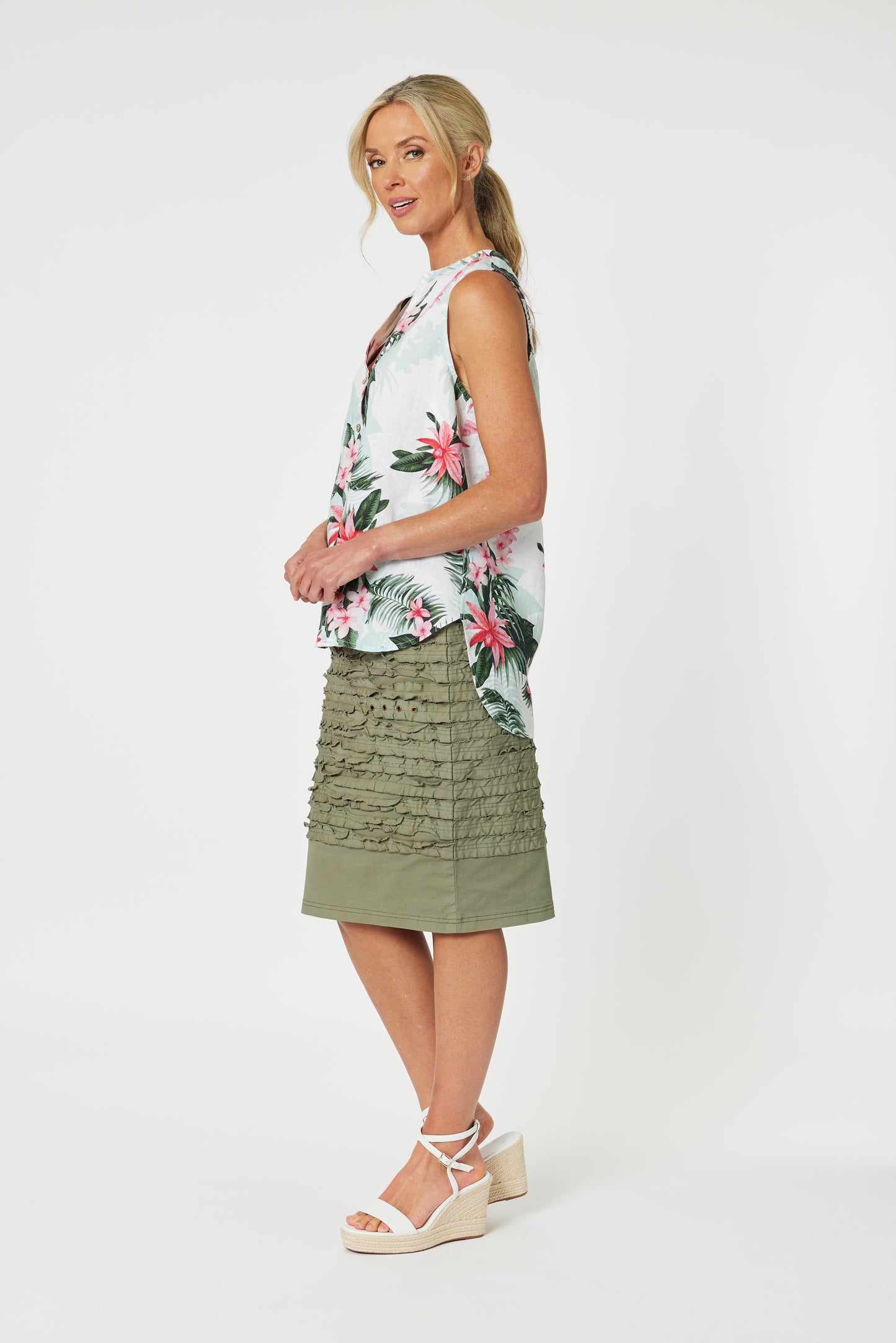 GORDON SMITH PARADISE PRINT TOP