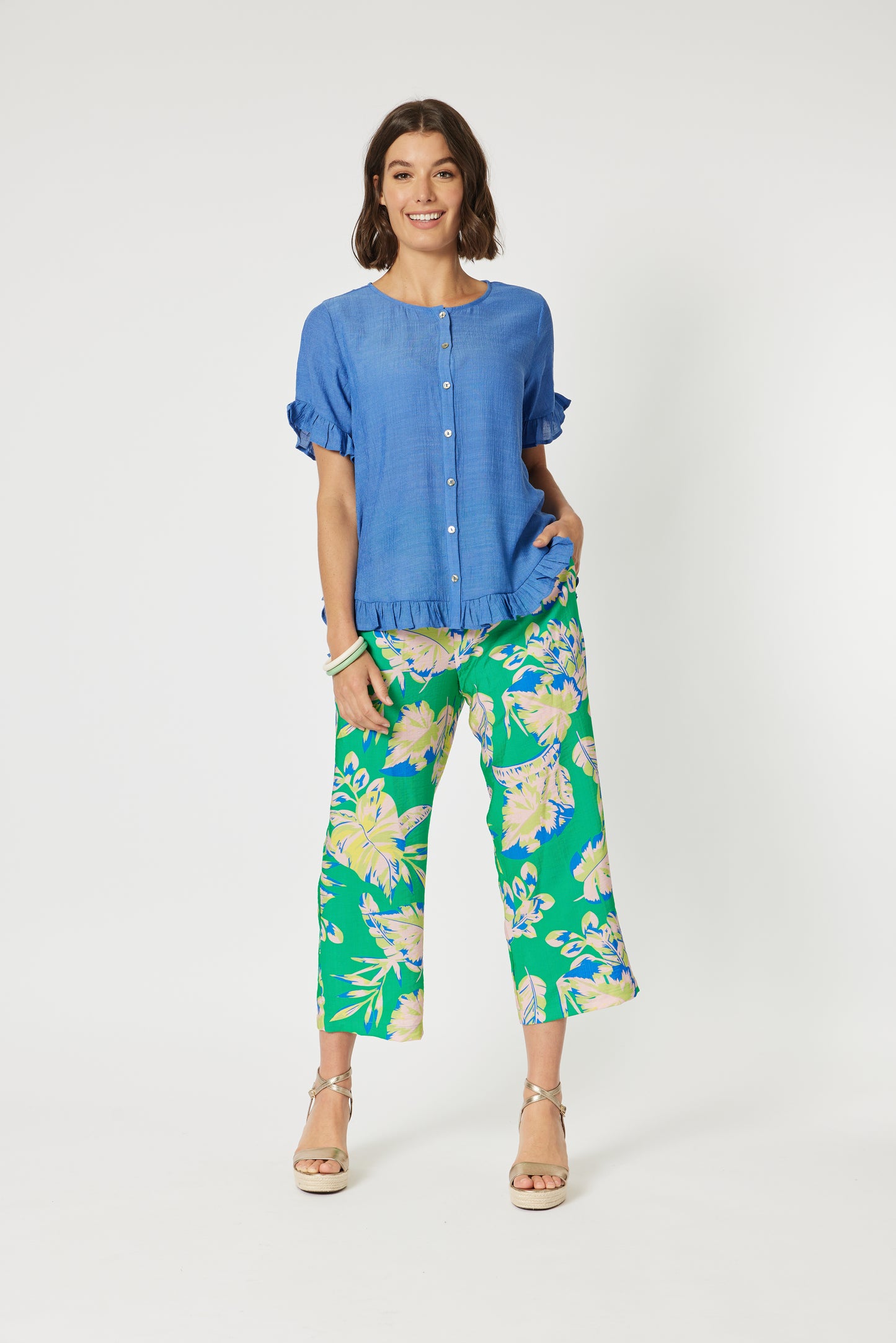 CLARITY PORTOFINO SHORT SLEEVE TOP