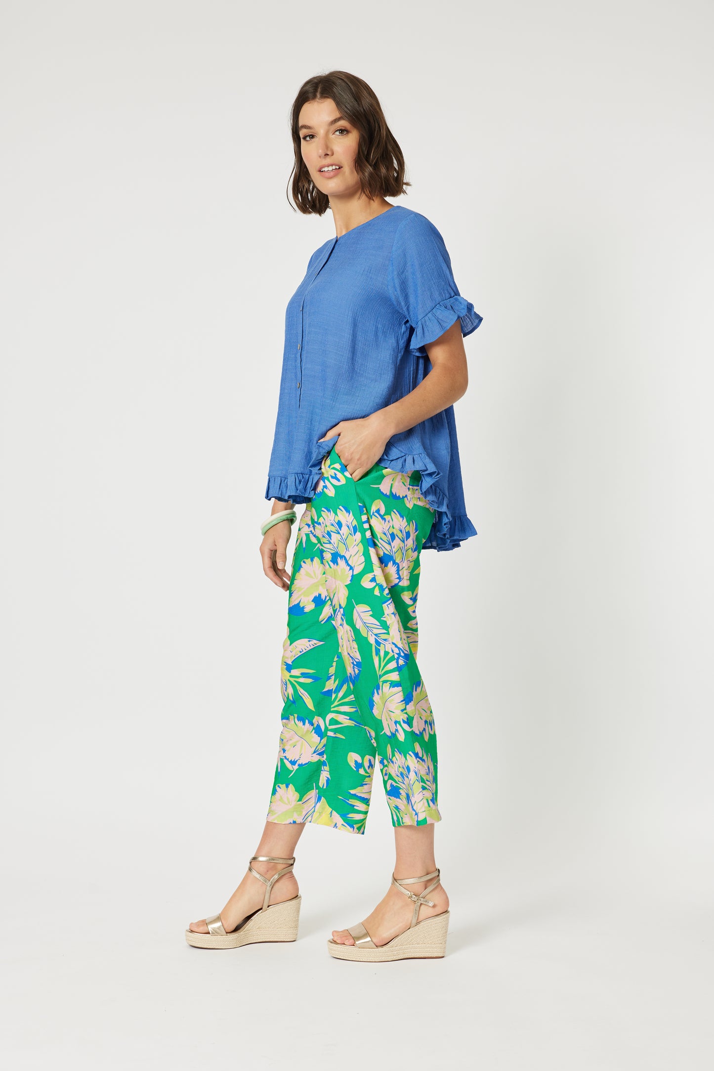 CLARITY PORTOFINO SHORT SLEEVE TOP