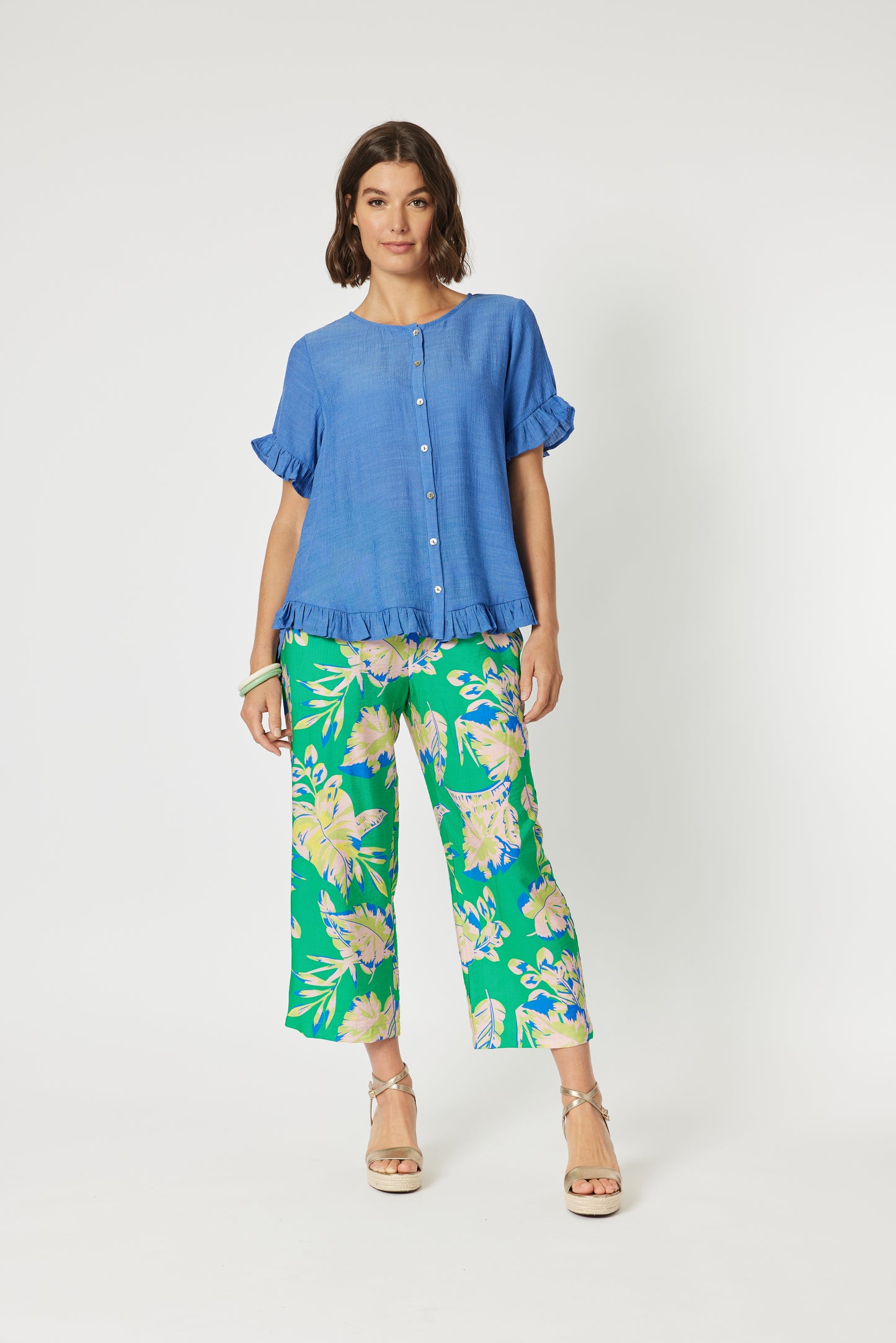 CLARITY PORTOFINO SHORT SLEEVE TOP