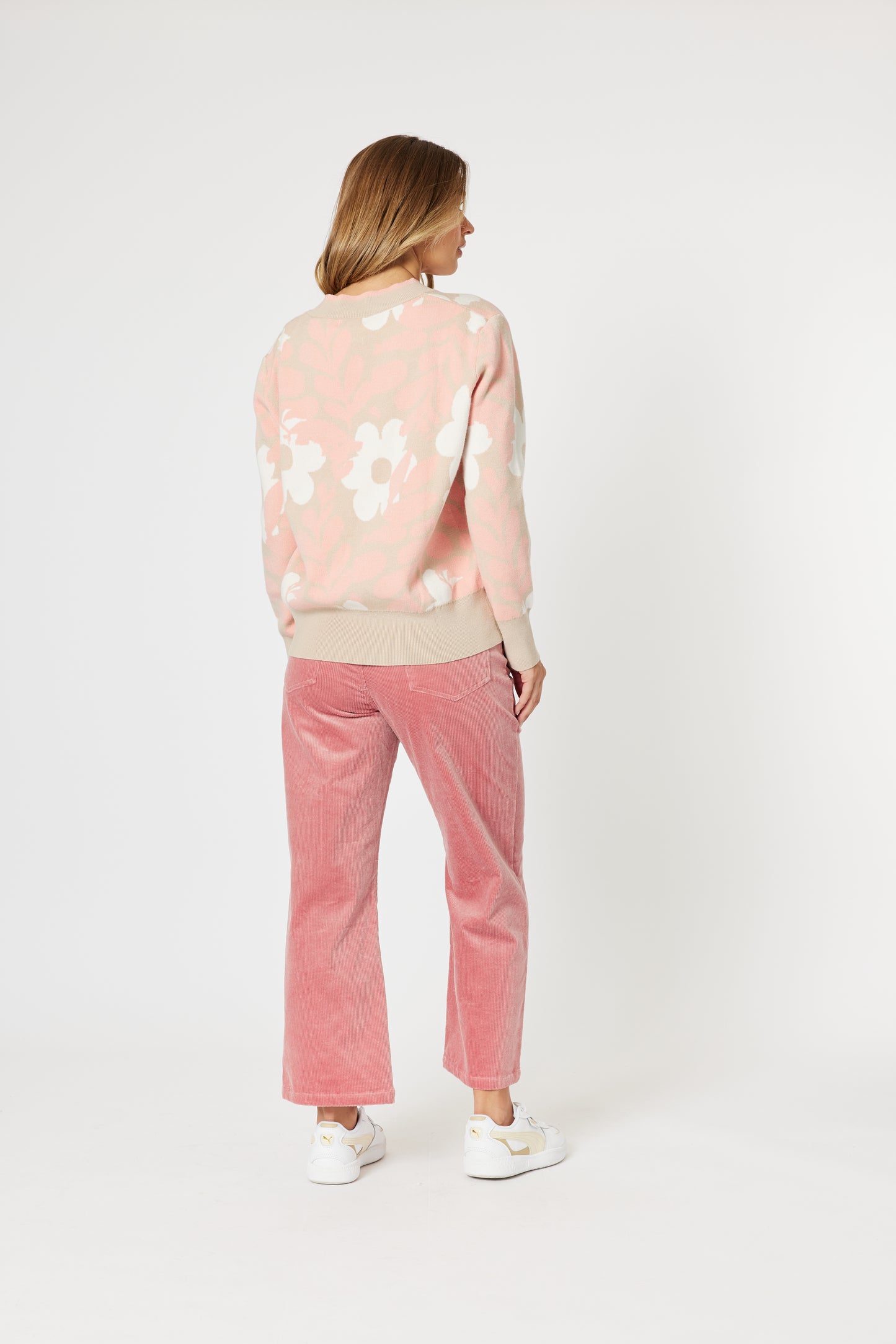 THREADZ LUCY STRETCH CORD PANT