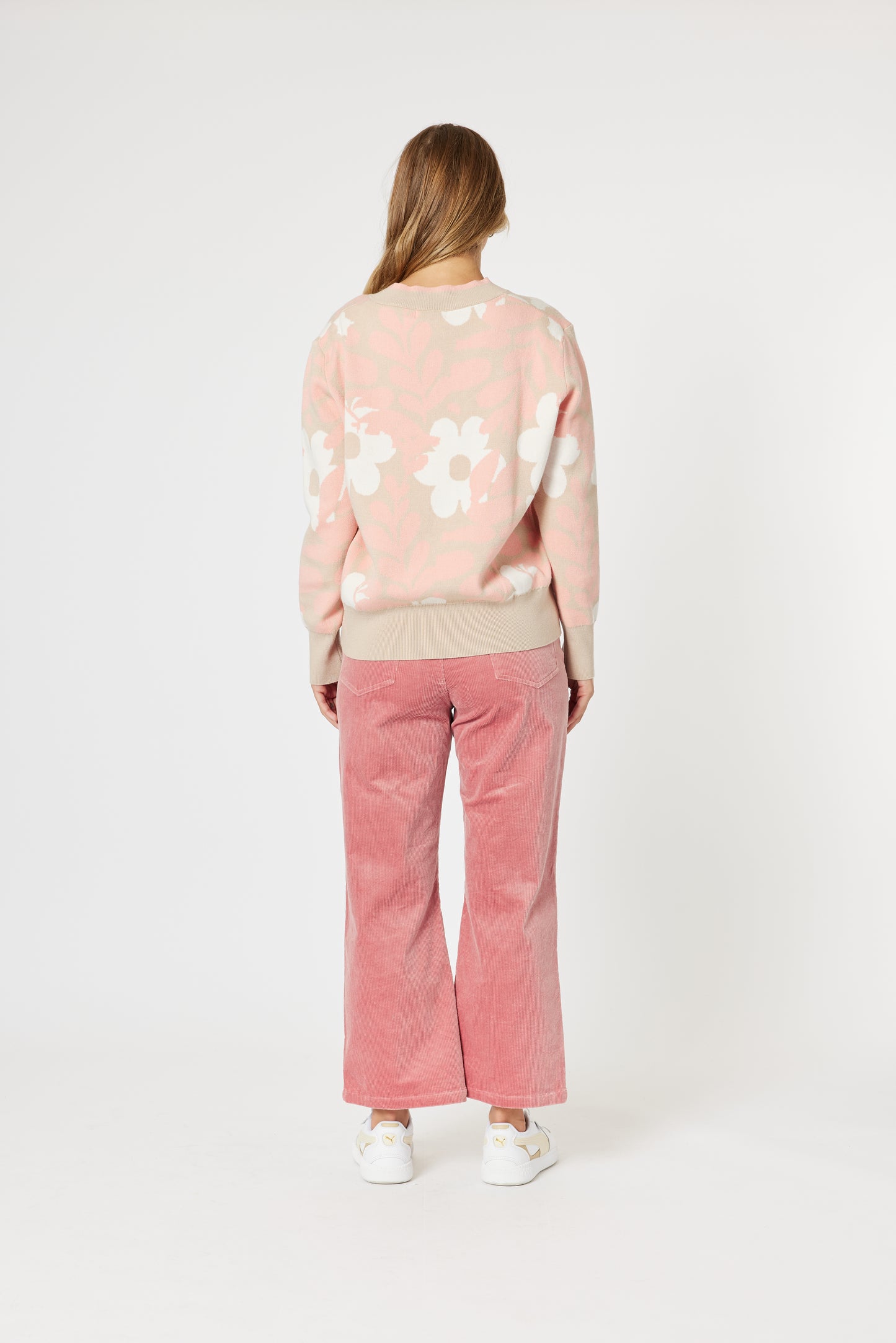 THREADZ LUCY STRETCH CORD PANT