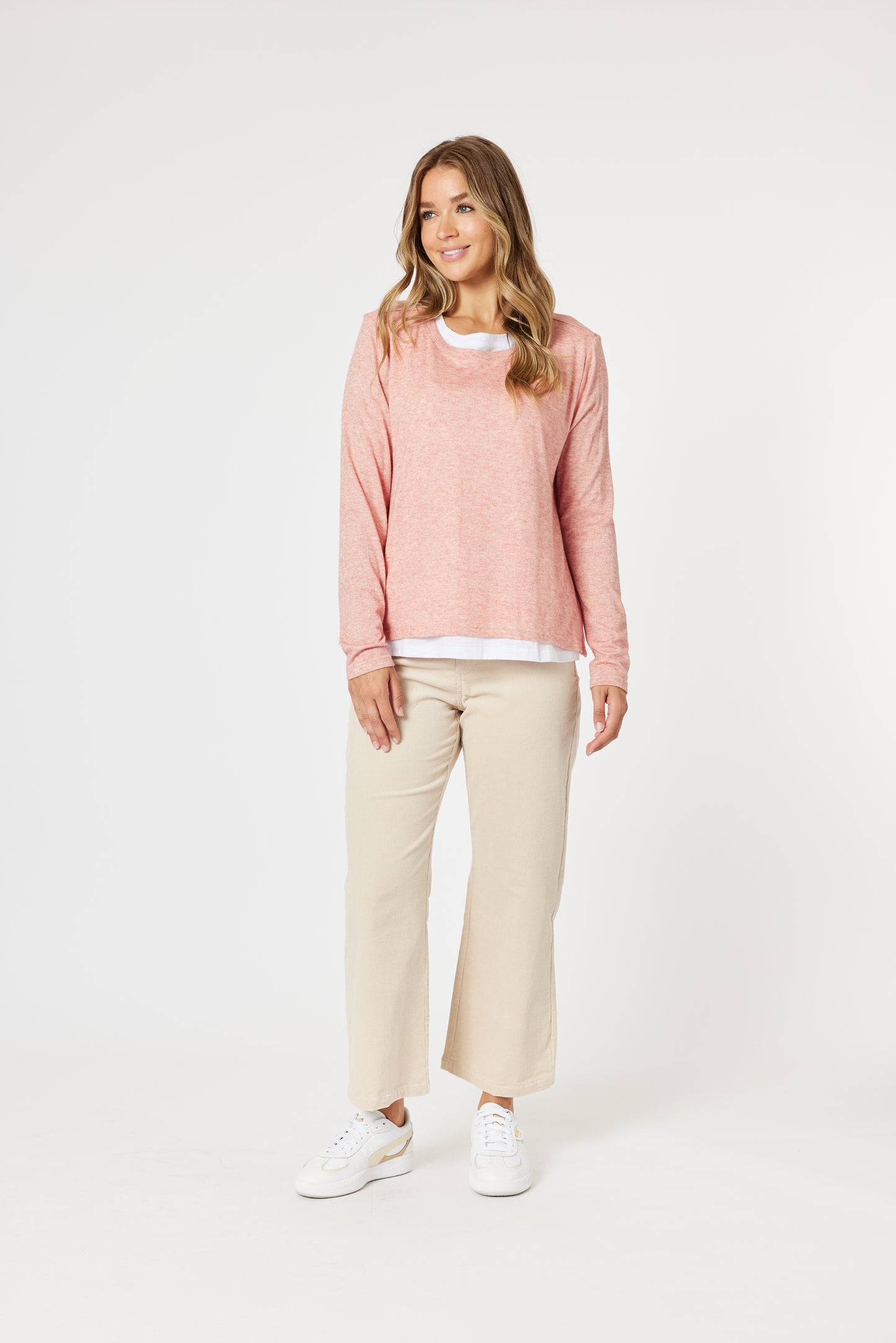 THREADZ LUCY STRETCH CORD PANT