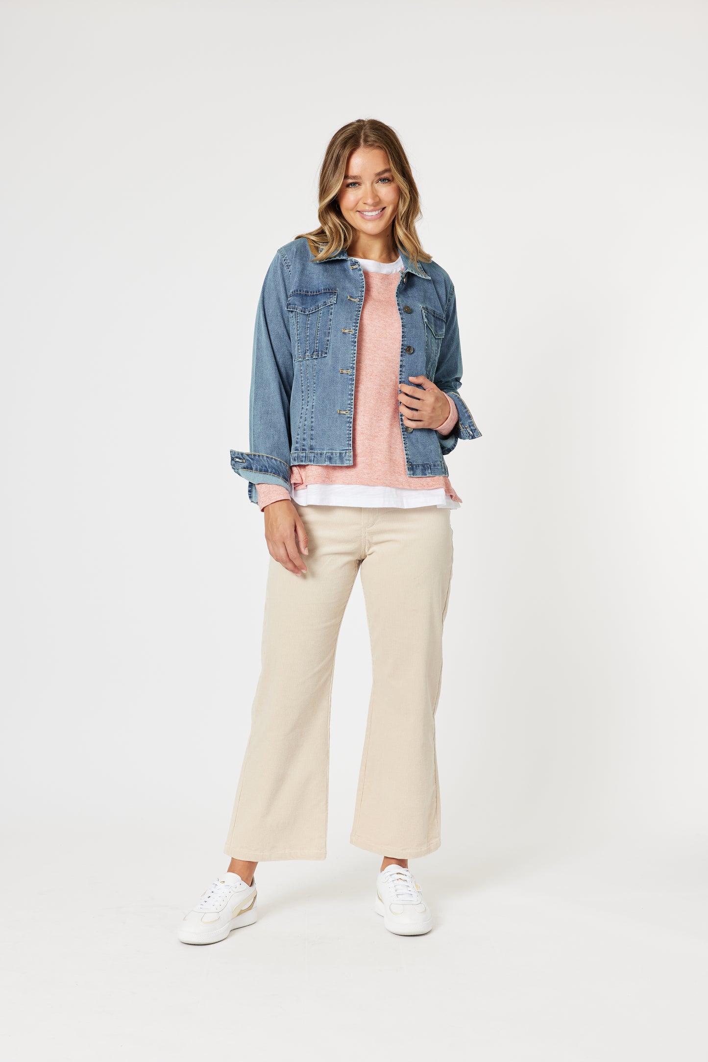 THREADZ ALICE 2IN1 KNIT TOP