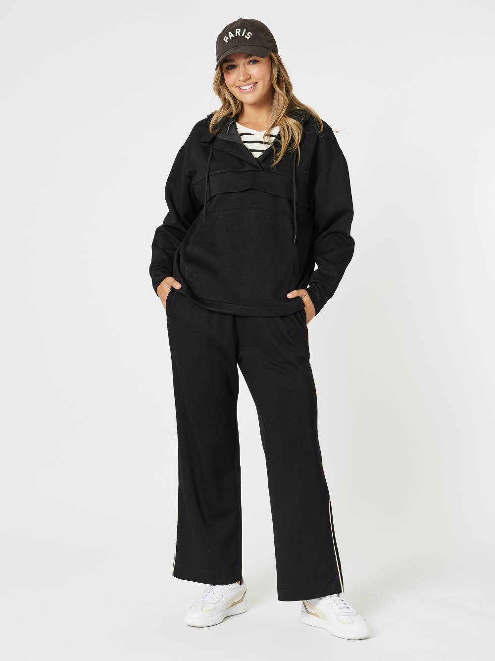 THREADZ EVIE ZIP SWEAT