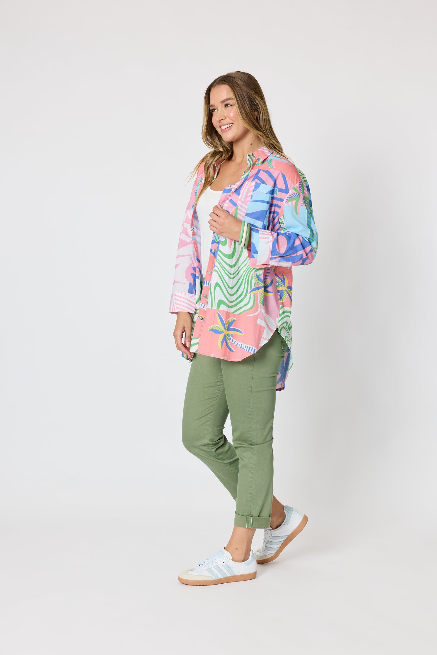 THREADZ URBAN JUNGLE PRINT SHIRT