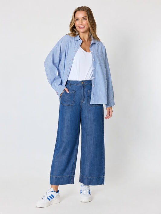 GORDON SMITH SEAVIEW STRIPE SHIRT