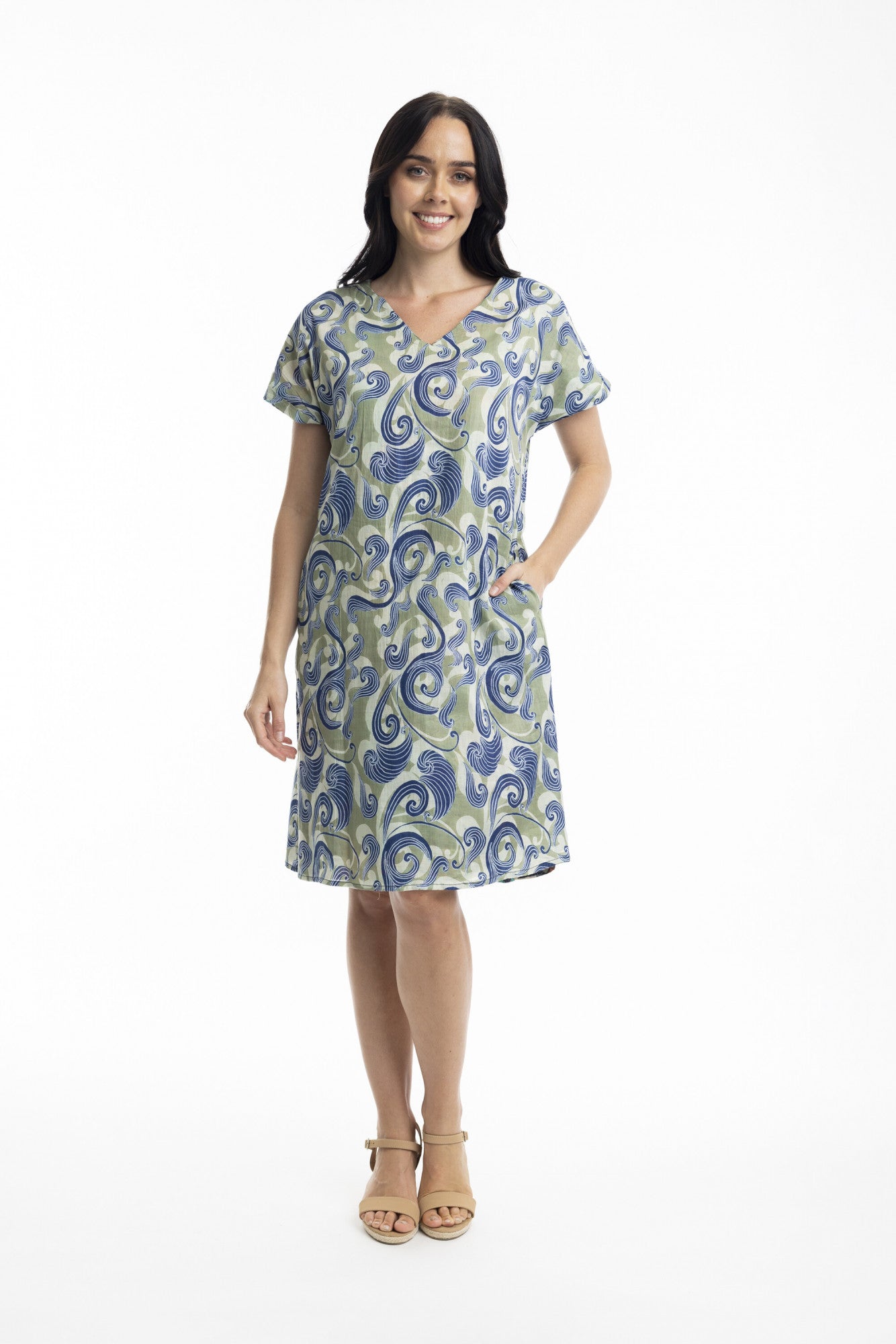 ORIENTIQUE YAKUSHIMA REVERS. DRESS