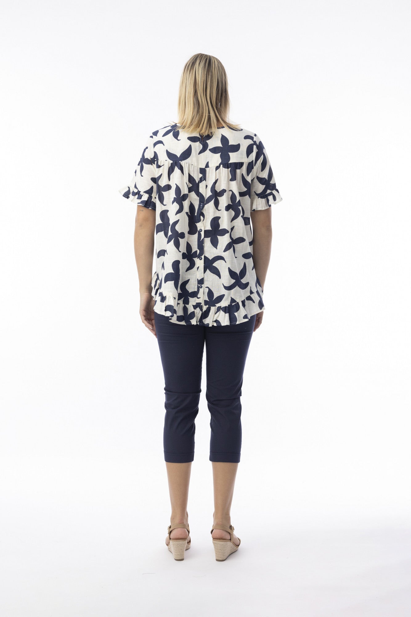 ORIENTIQUE NASCA TOP FRILL