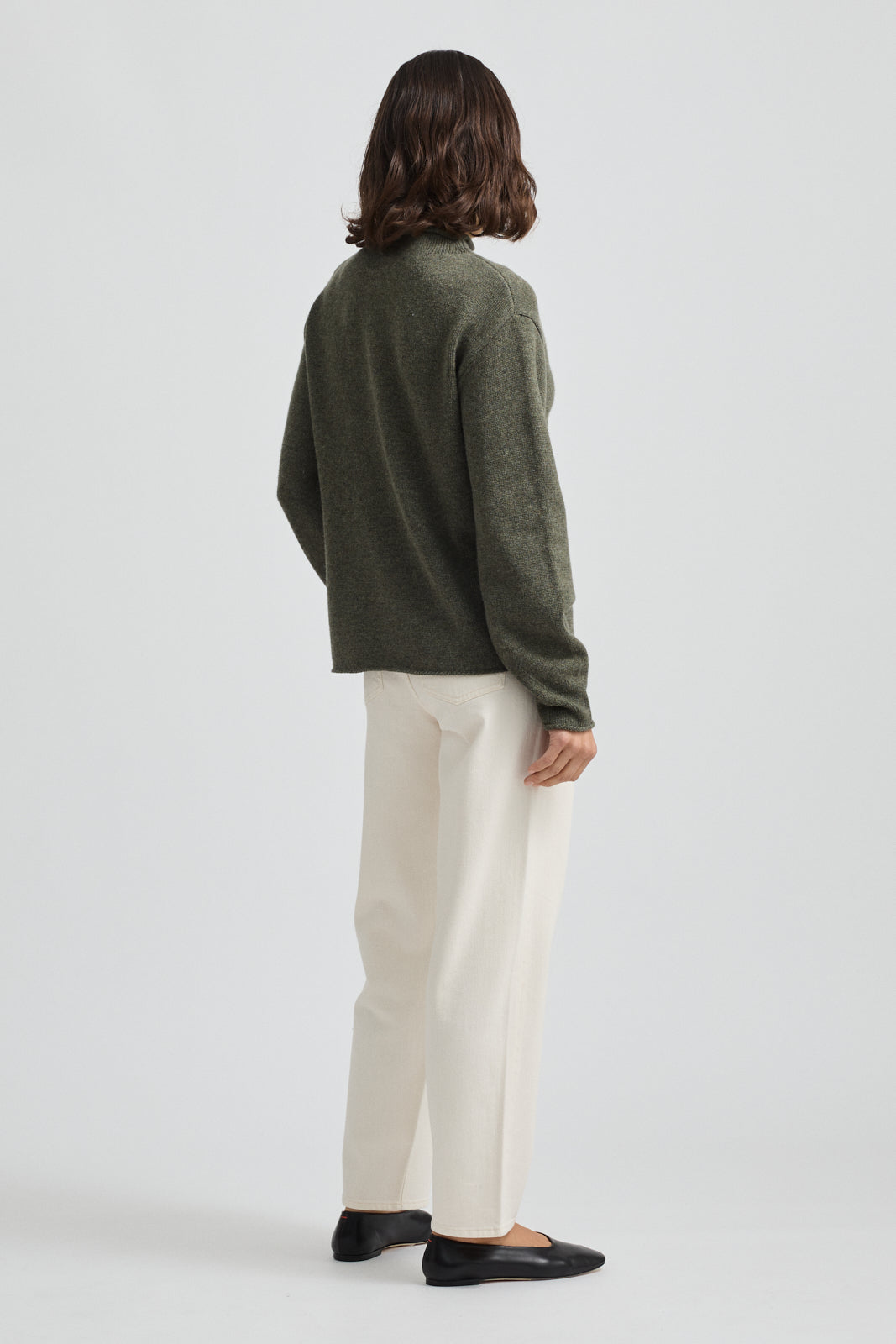 TOORALLIE RELAXED FIT MOCK NECK