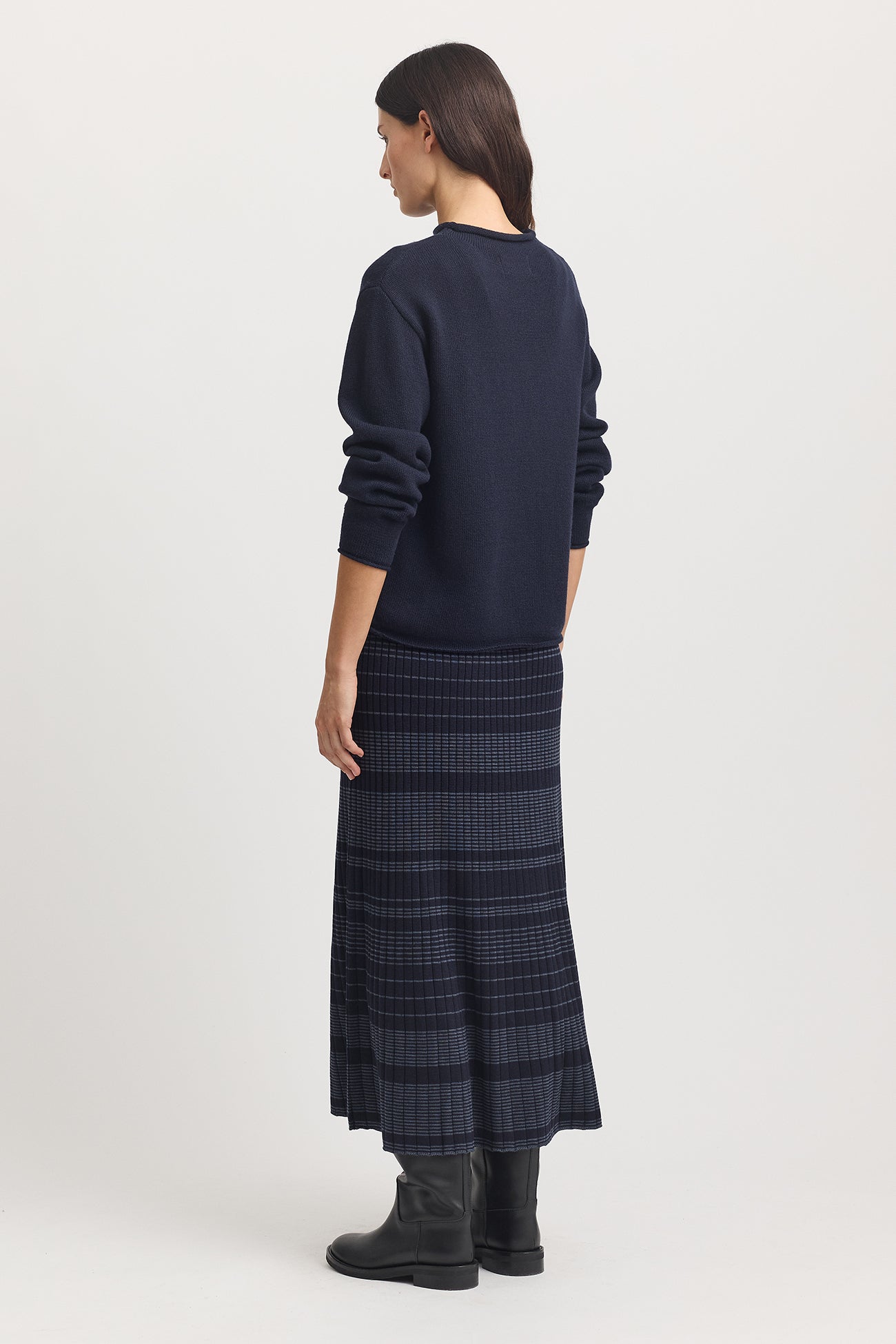TOORALLIE RELAXED FIT MOCK NECK