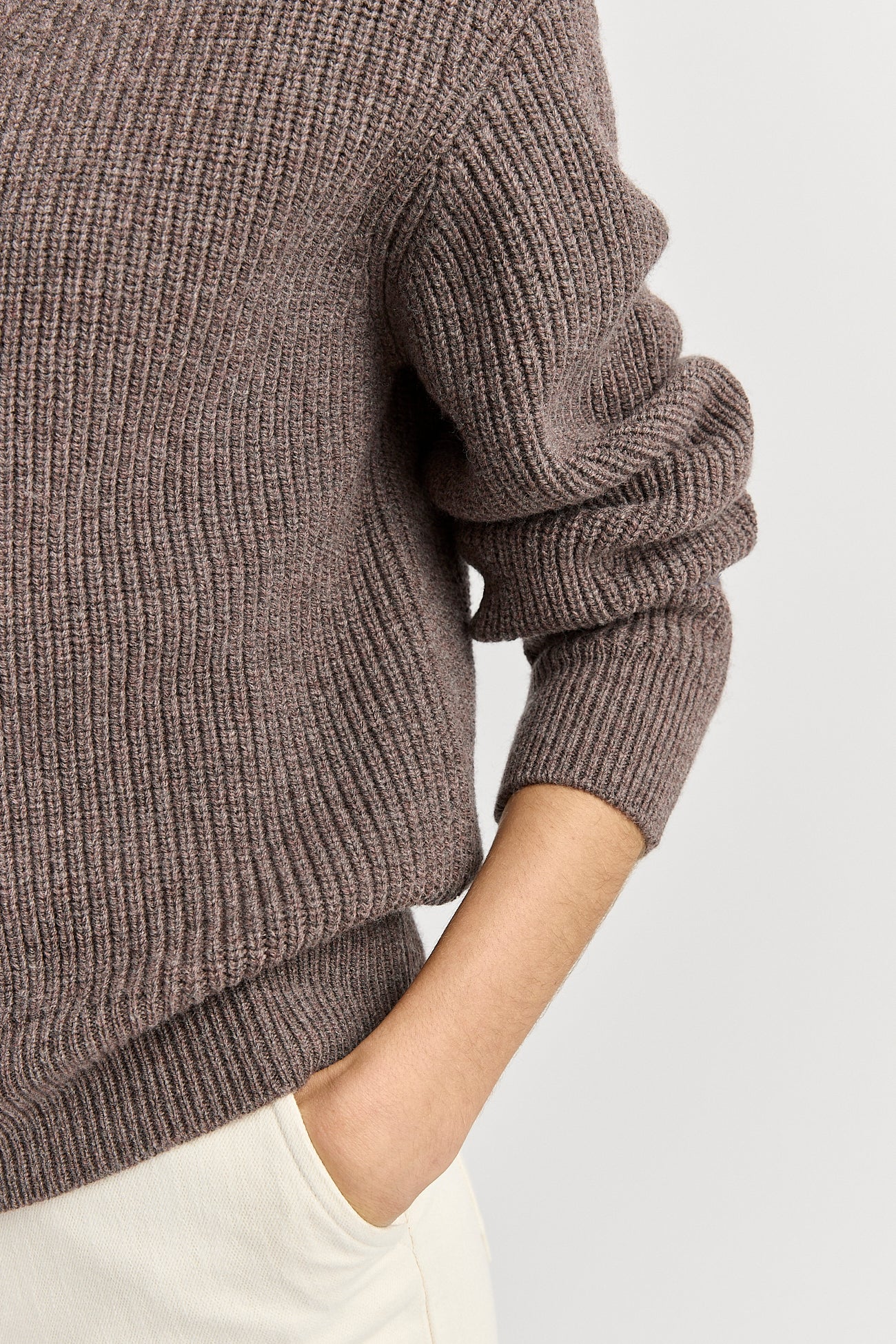 TOORALLIE ZIP THROUGH KNIT