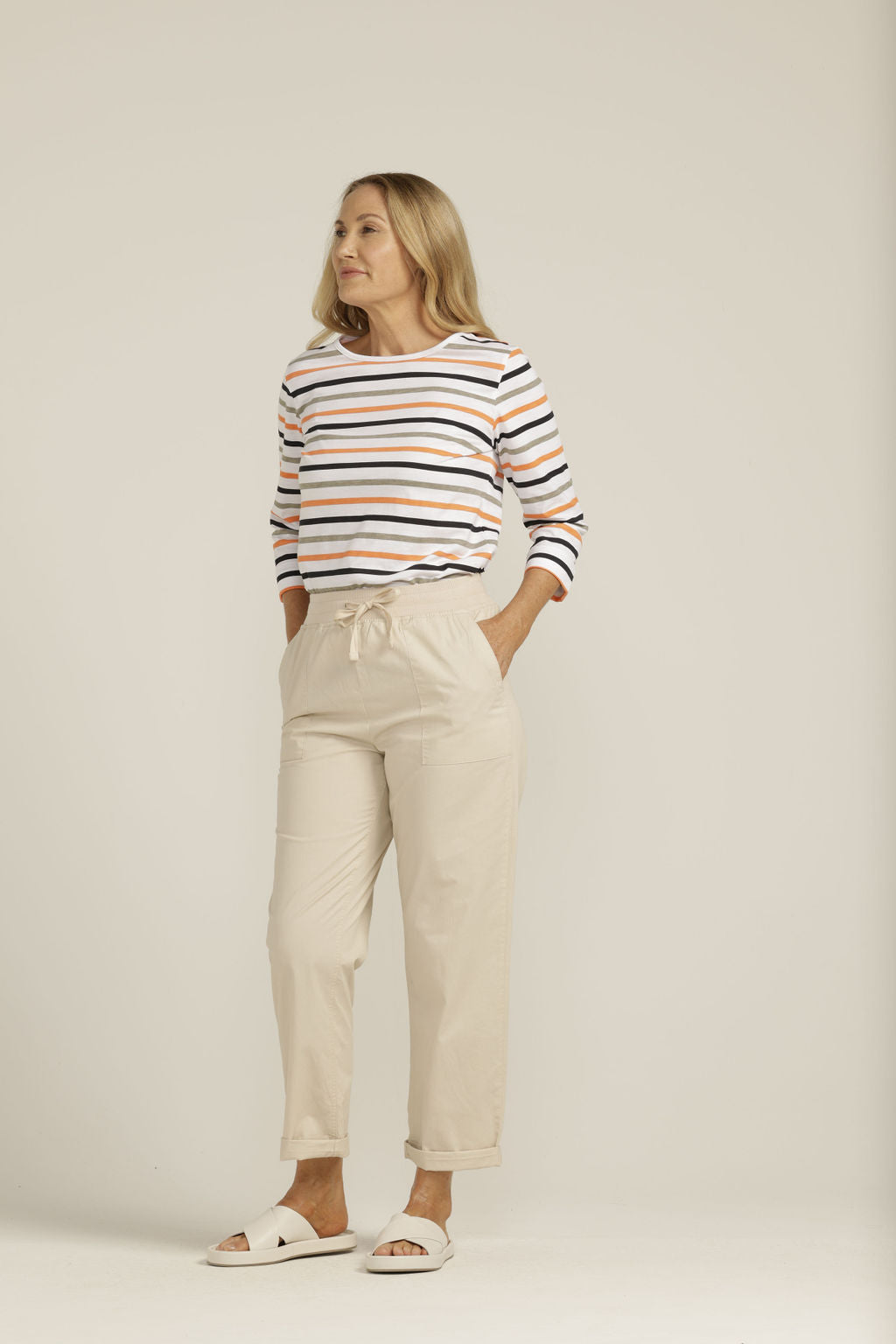 GOONDIWINDI RELAXED COTTON PANT