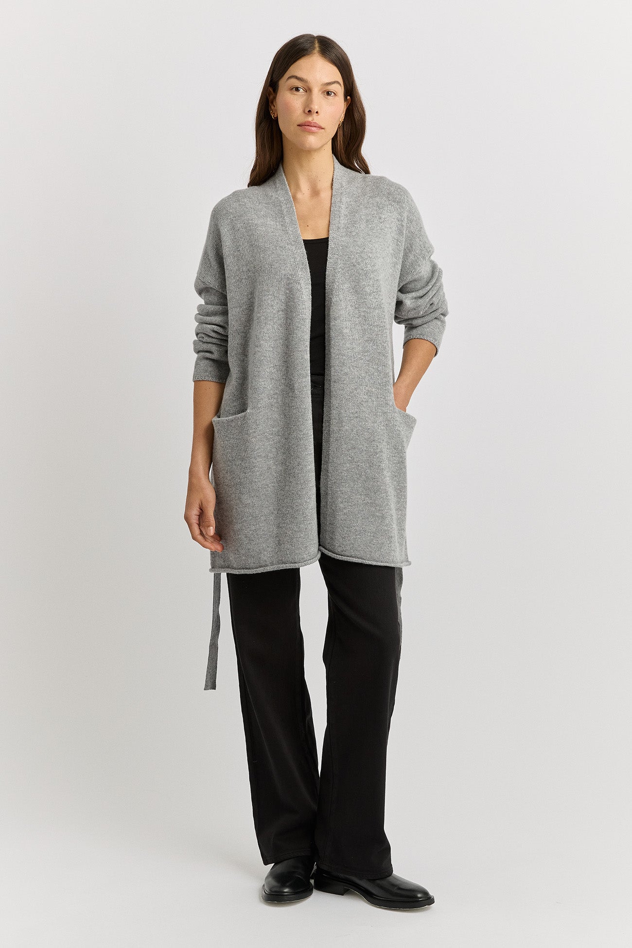 TOORALLIE RELAXED KNIT CARDIGAN