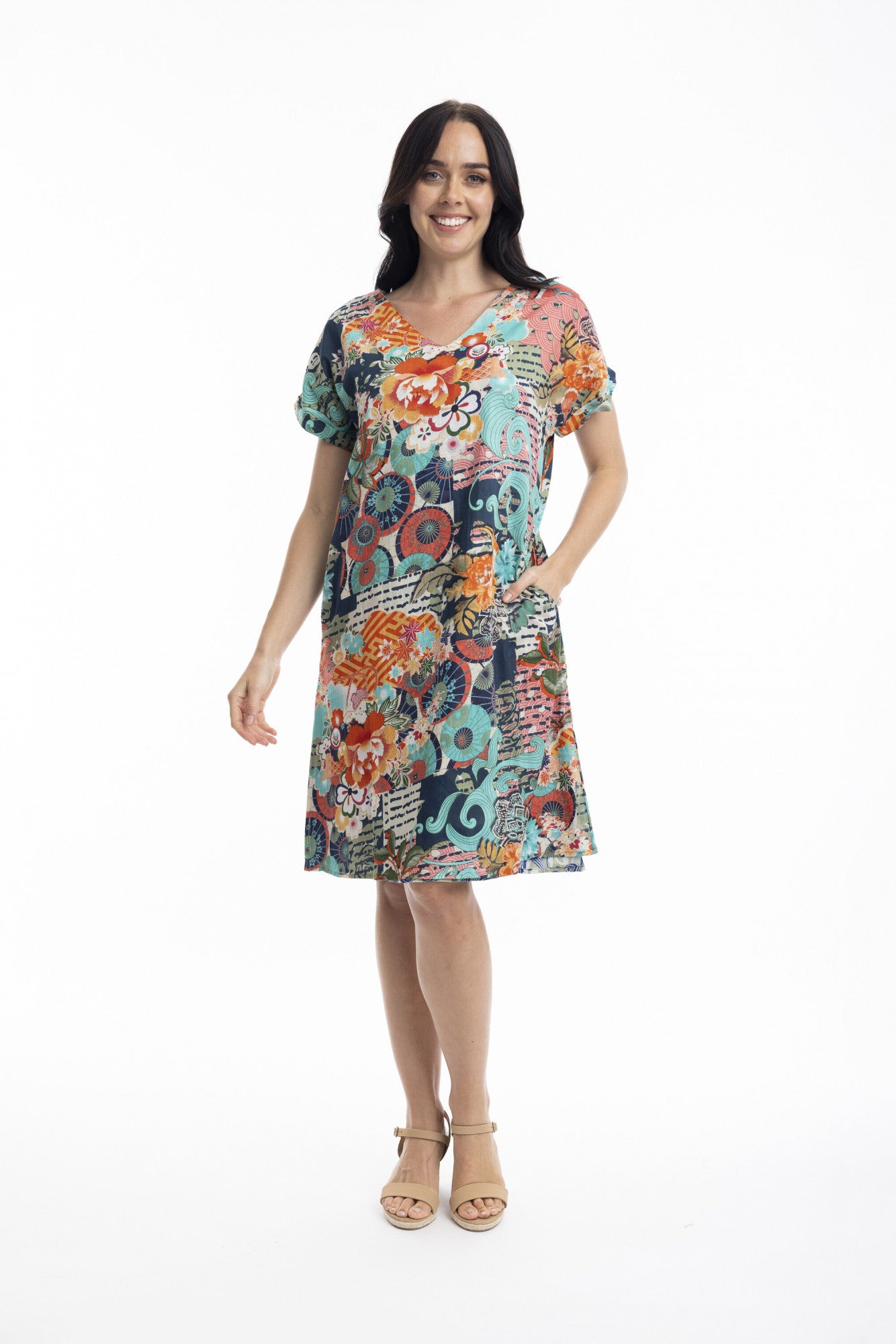 ORIENTIQUE YAKUSHIMA REVERS. DRESS