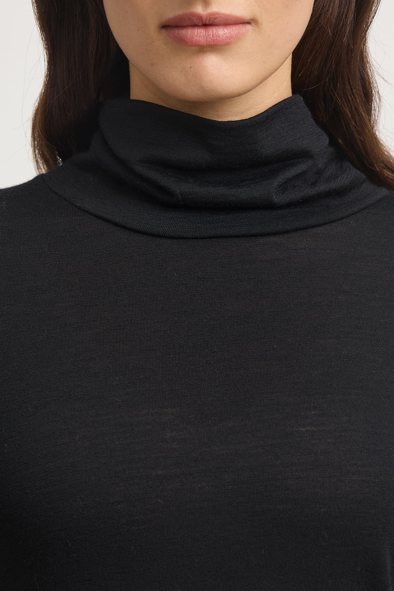 TOORALLIE TURTLE NECK MERINO TEE