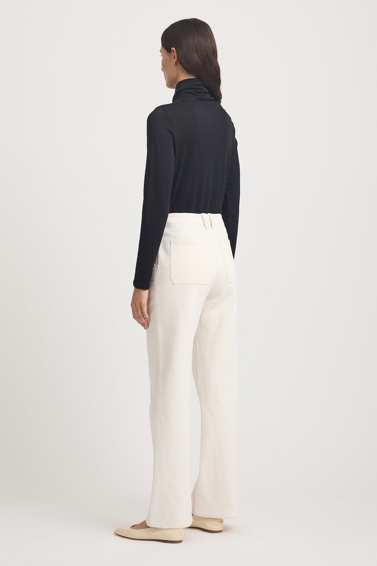 TOORALLIE TURTLE NECK MERINO TEE