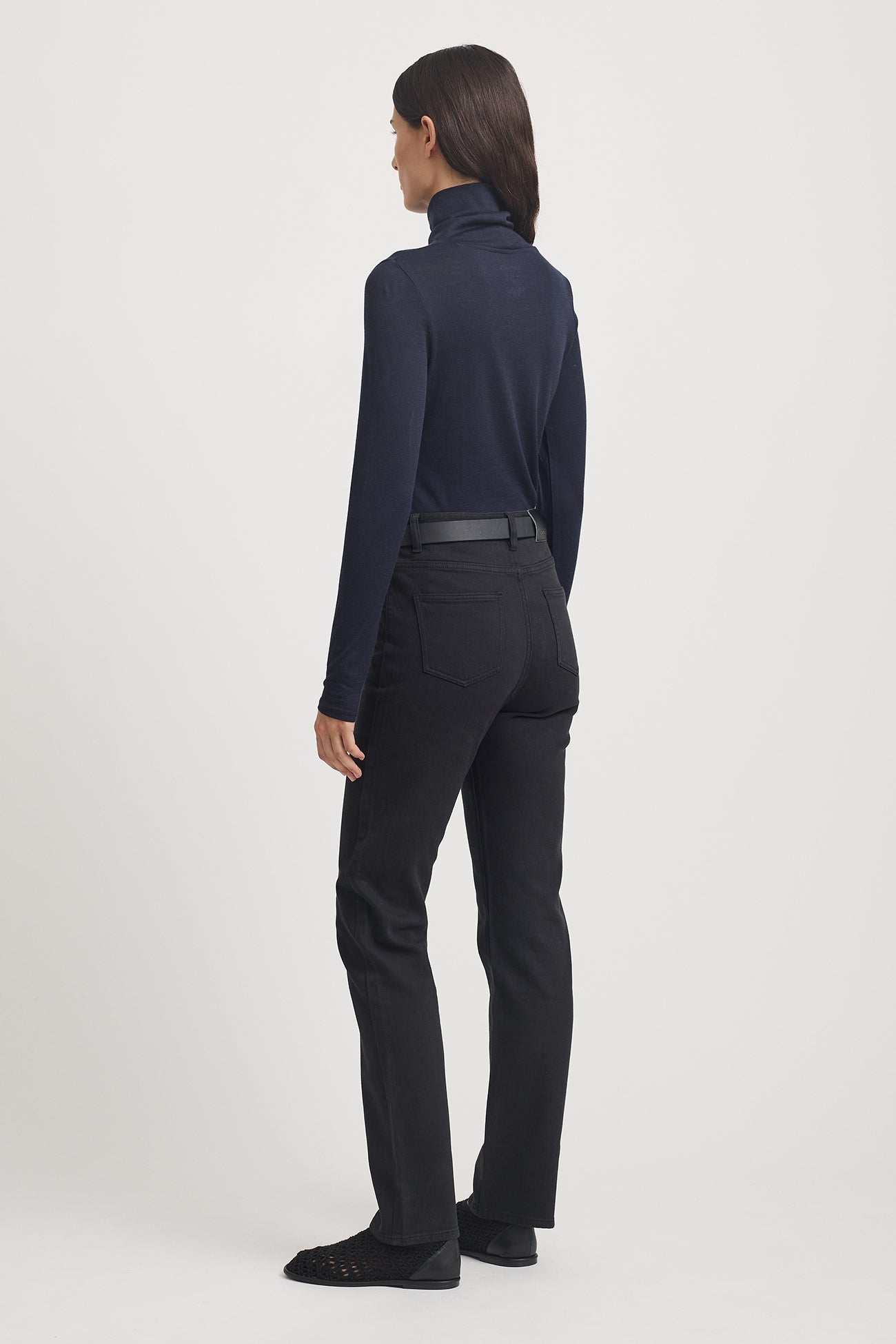 TOORALLIE TURTLE NECK MERINO TEE