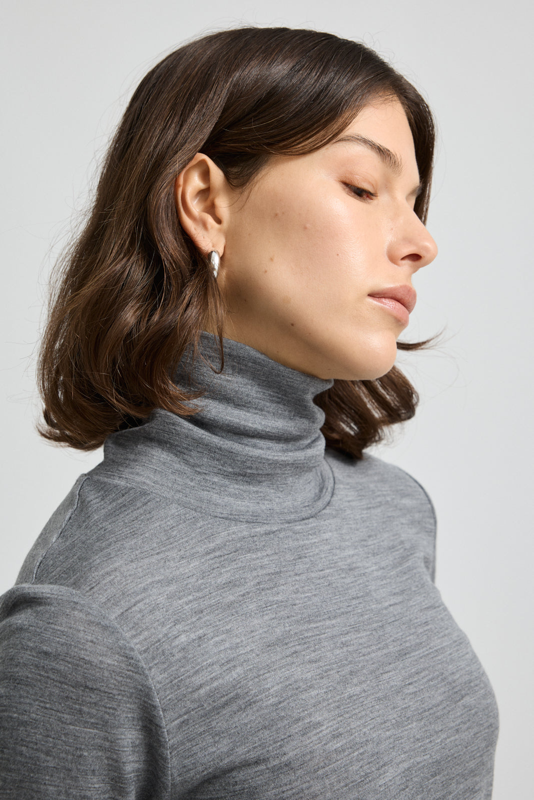 TOORALLIE TURTLE NECK MERINO TEE