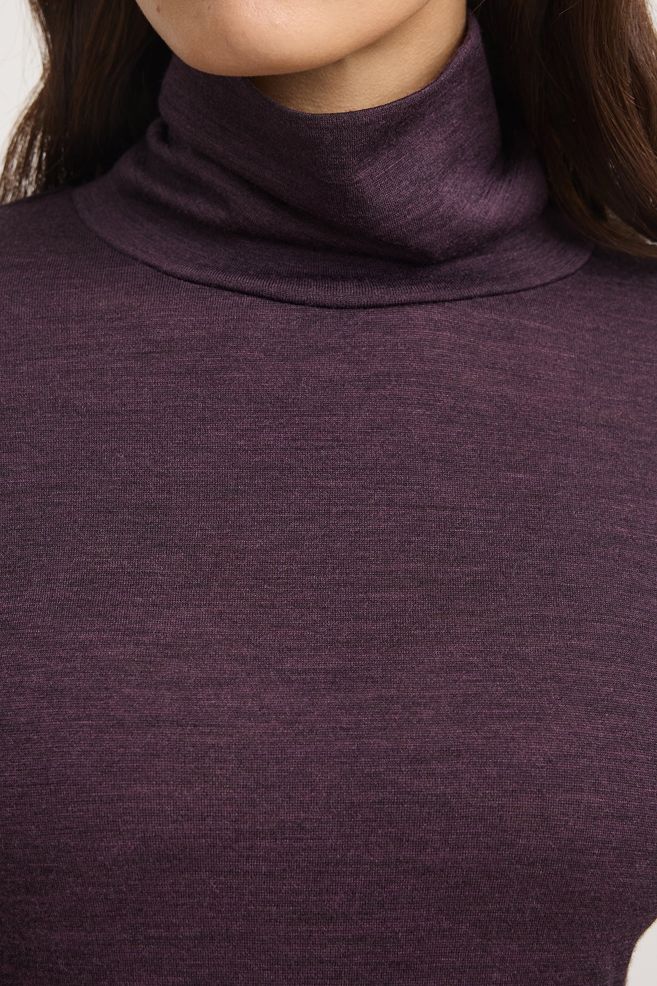 TOORALLIE TURTLE NECK MERINO TEE