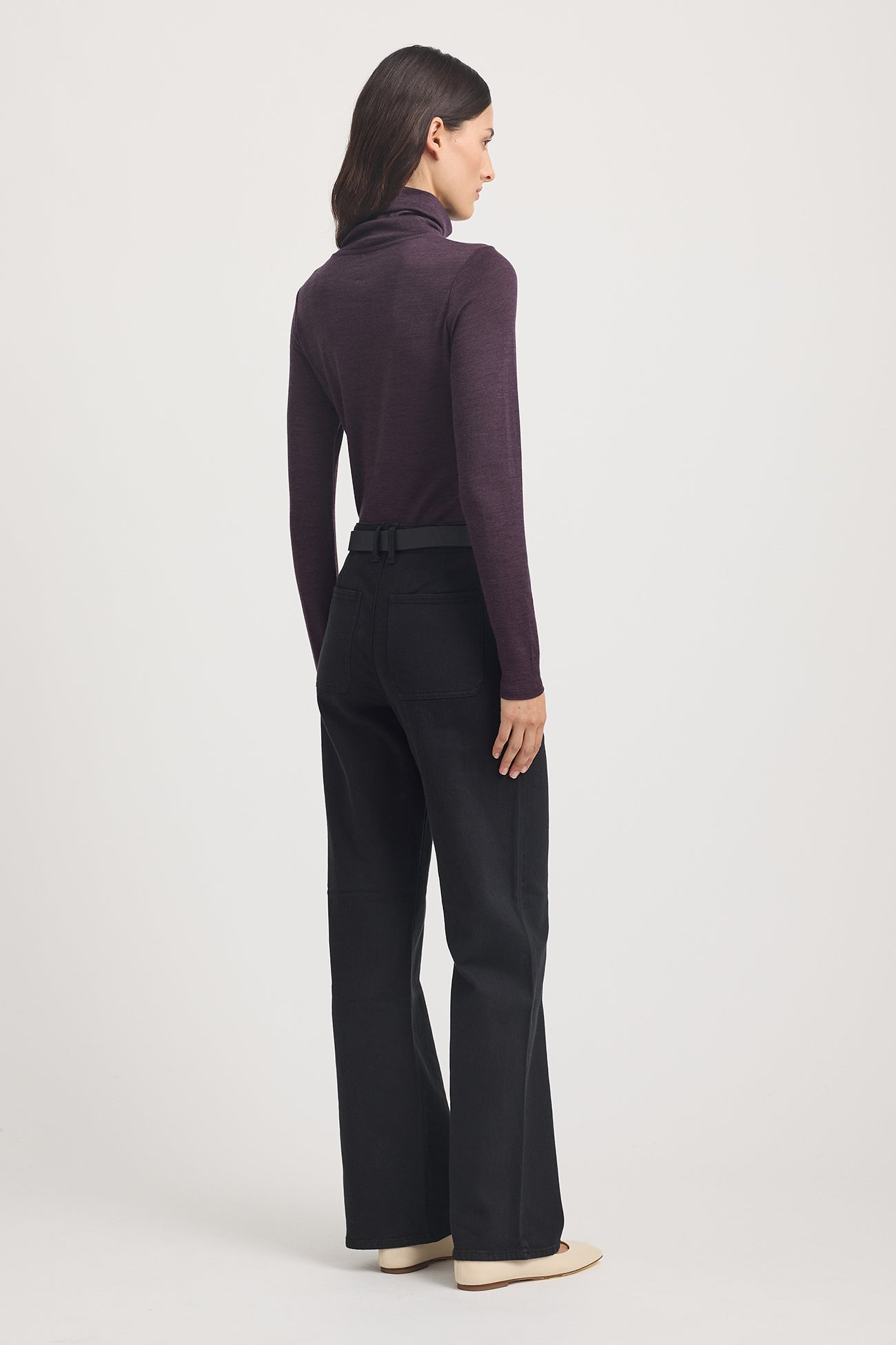 TOORALLIE TURTLE NECK MERINO TEE