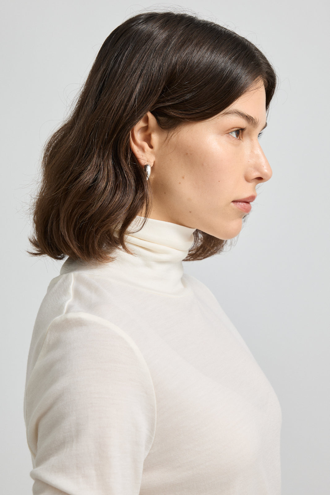TOORALLIE TURTLE NECK MERINO TEE