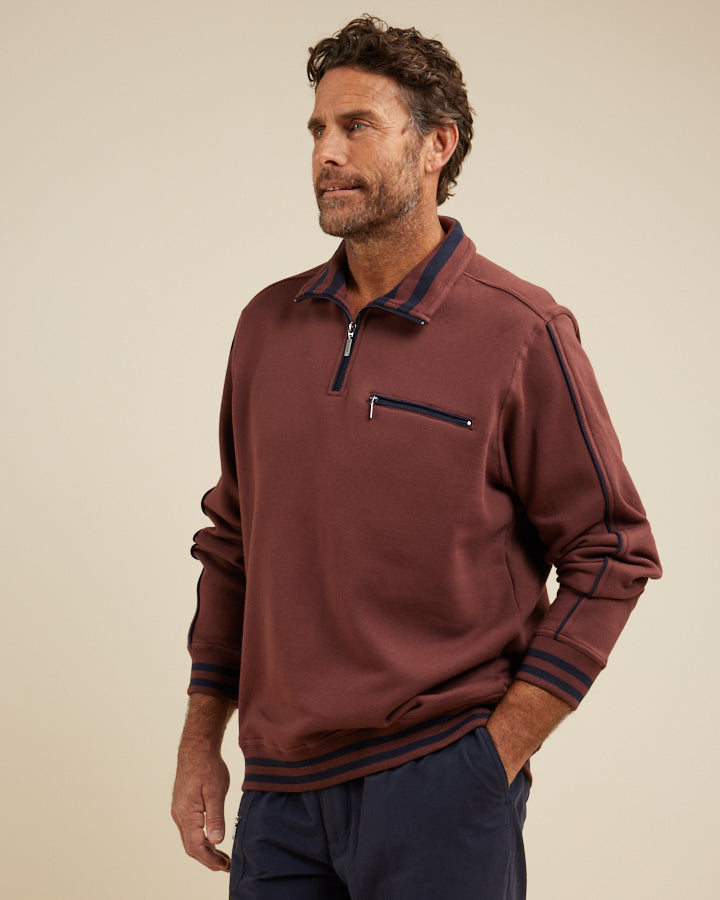 BREAKAWAY KYLER FLEECE HALF ZIP