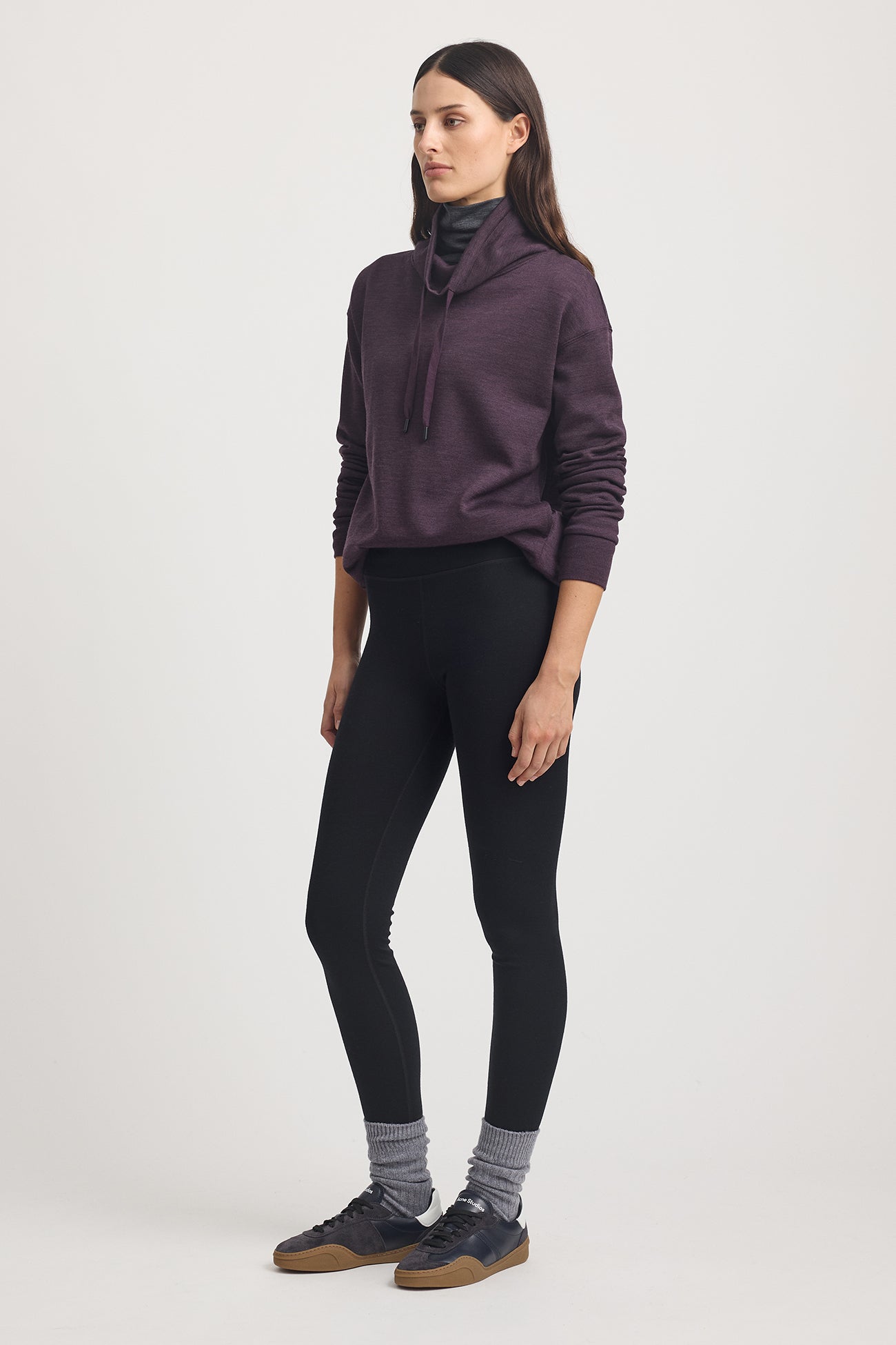 TOORALLIE LOUNGE FUNNEL NECK
