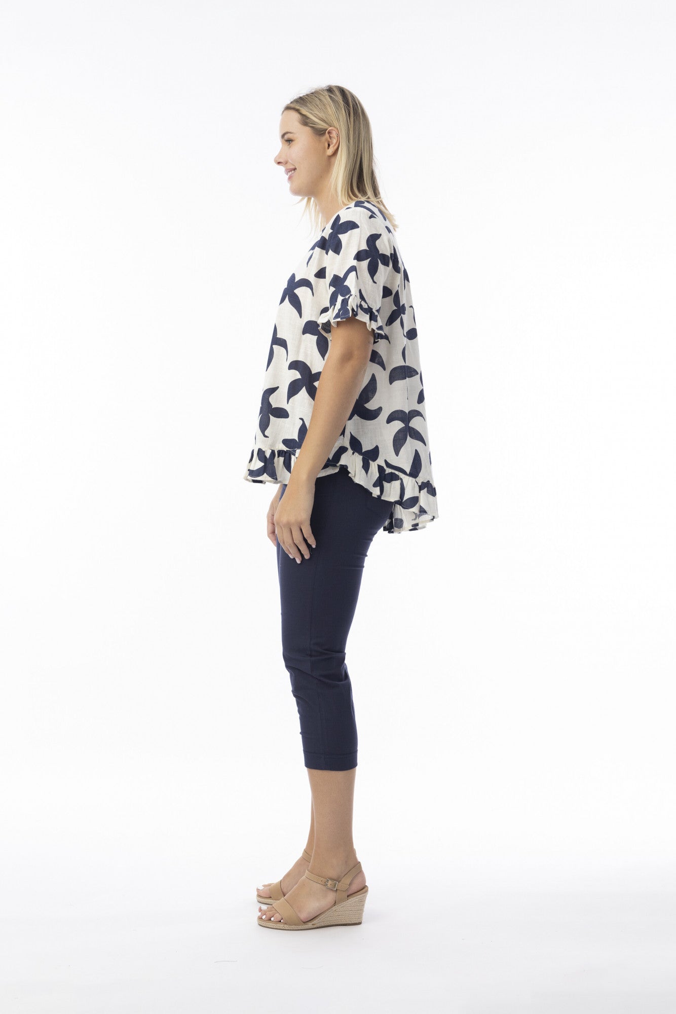 ORIENTIQUE NASCA TOP FRILL