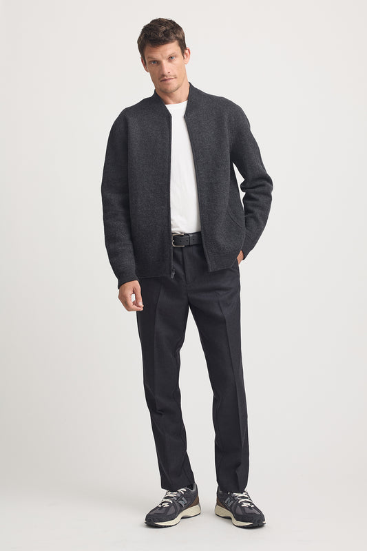 TOORALLIE WOOL BOMBER JACKET