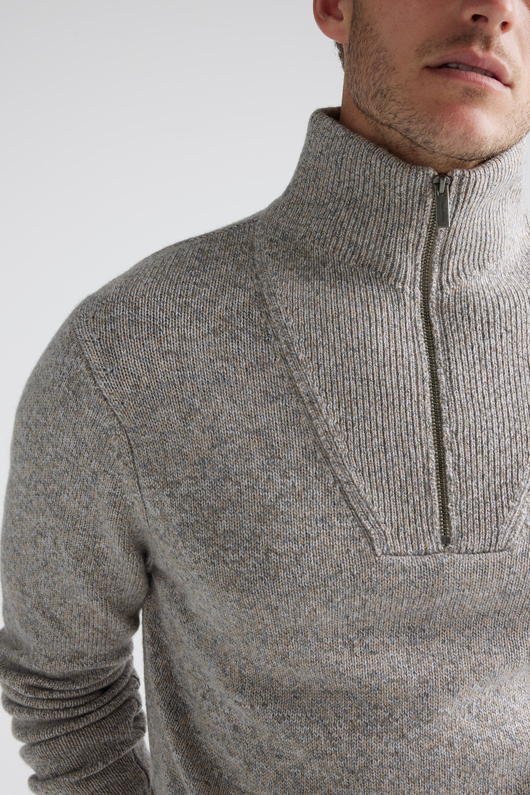 TOORALLIE LAMBSWOOL HALF ZIP