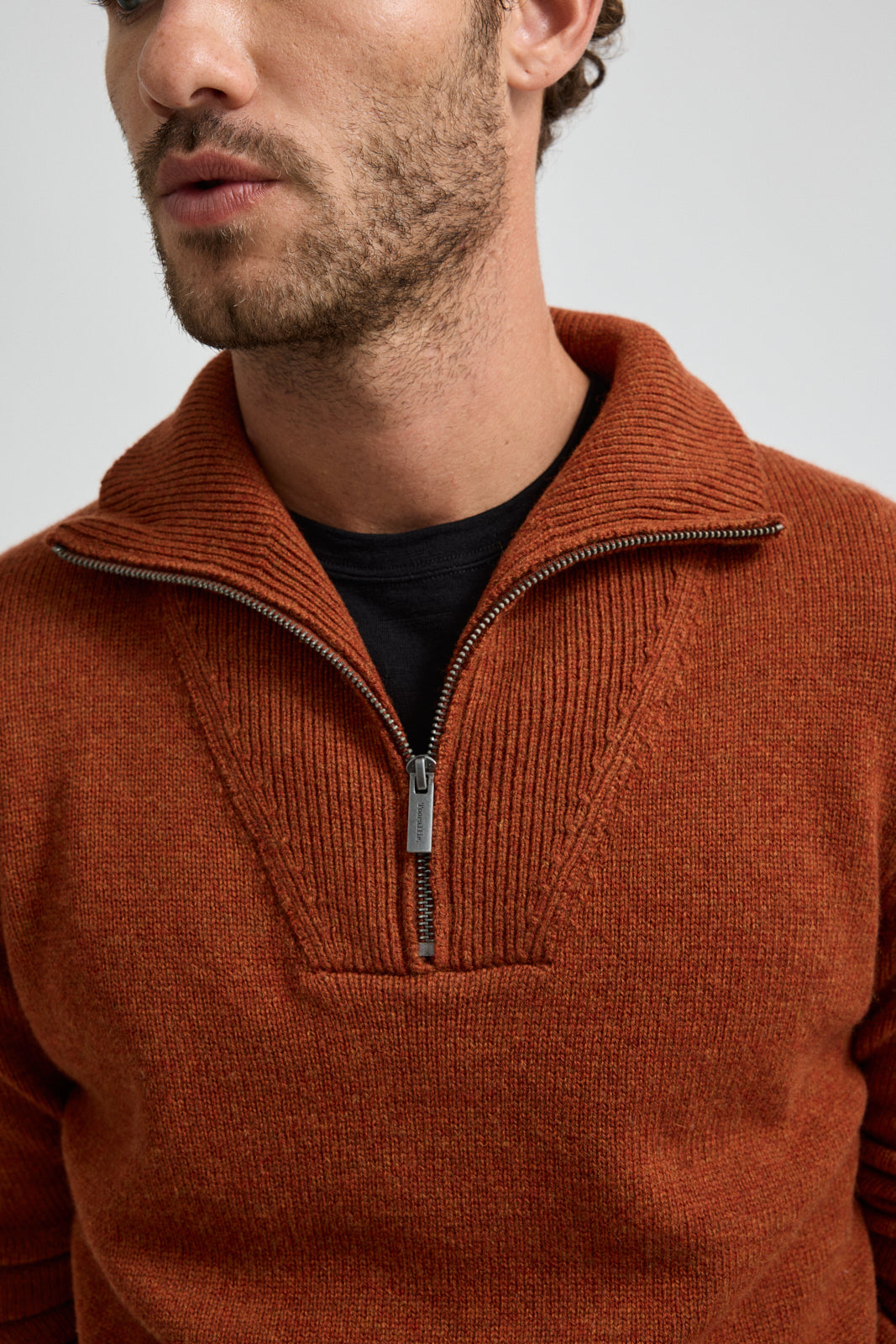 TOORALLIE LAMBSWOOL HALF ZIP