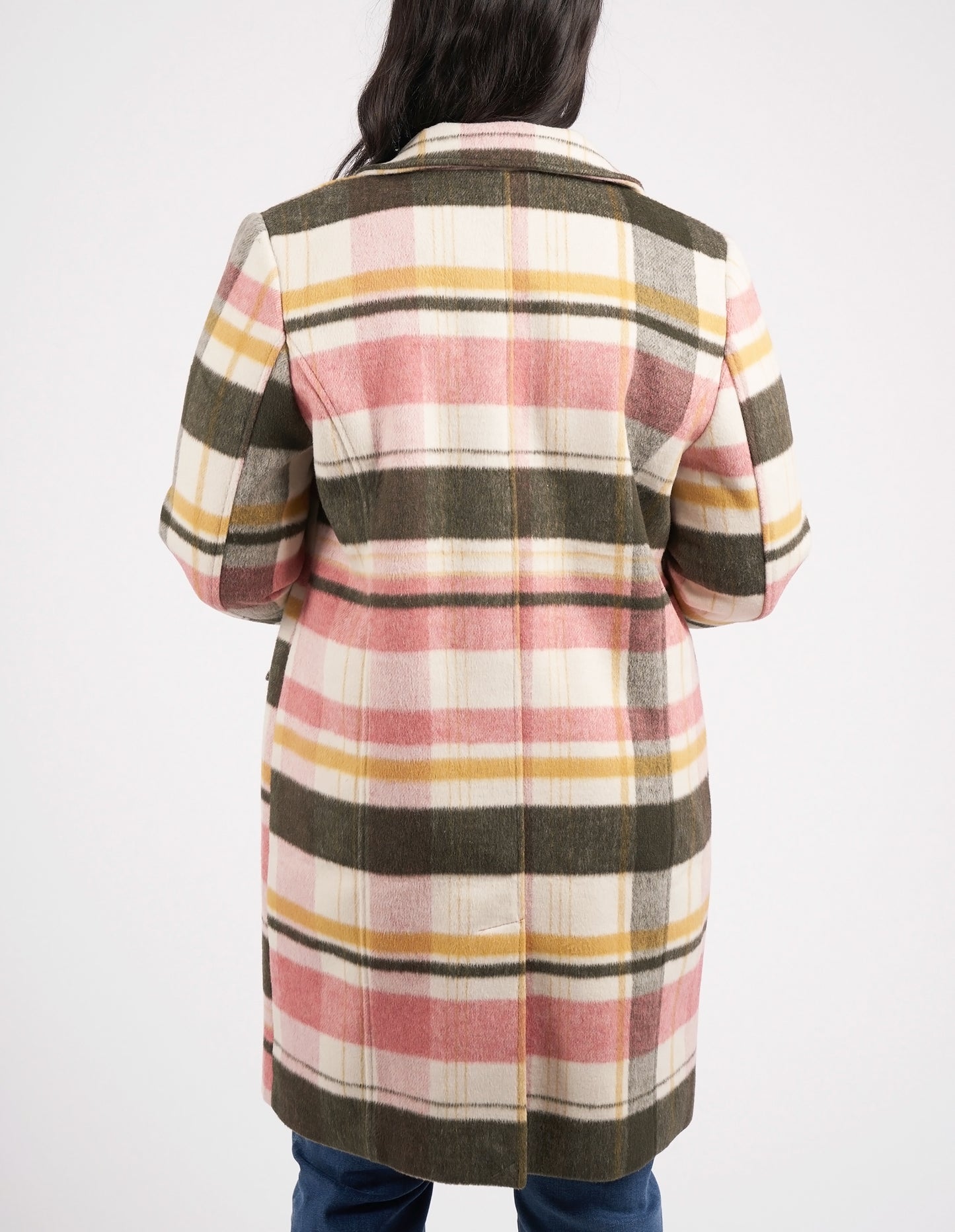 ELM BLANCHE CHECK COAT