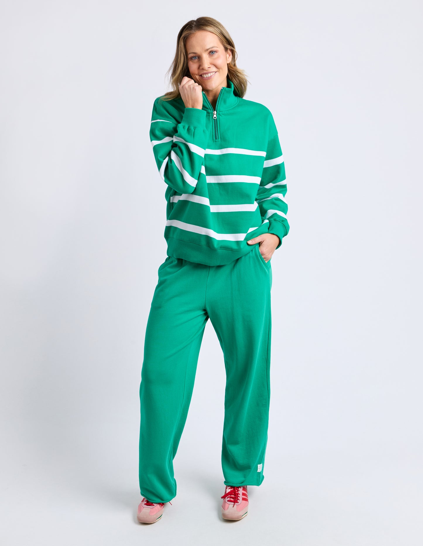 ELM LANE ZIP CREW