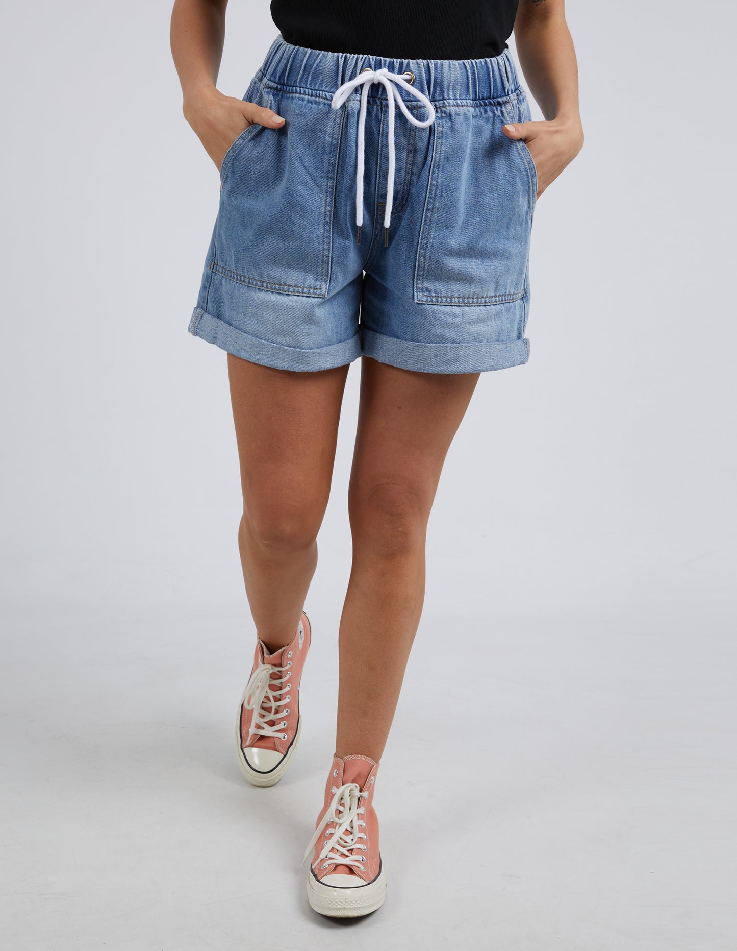 ELM EMMA RELAXED DENIM SHORT