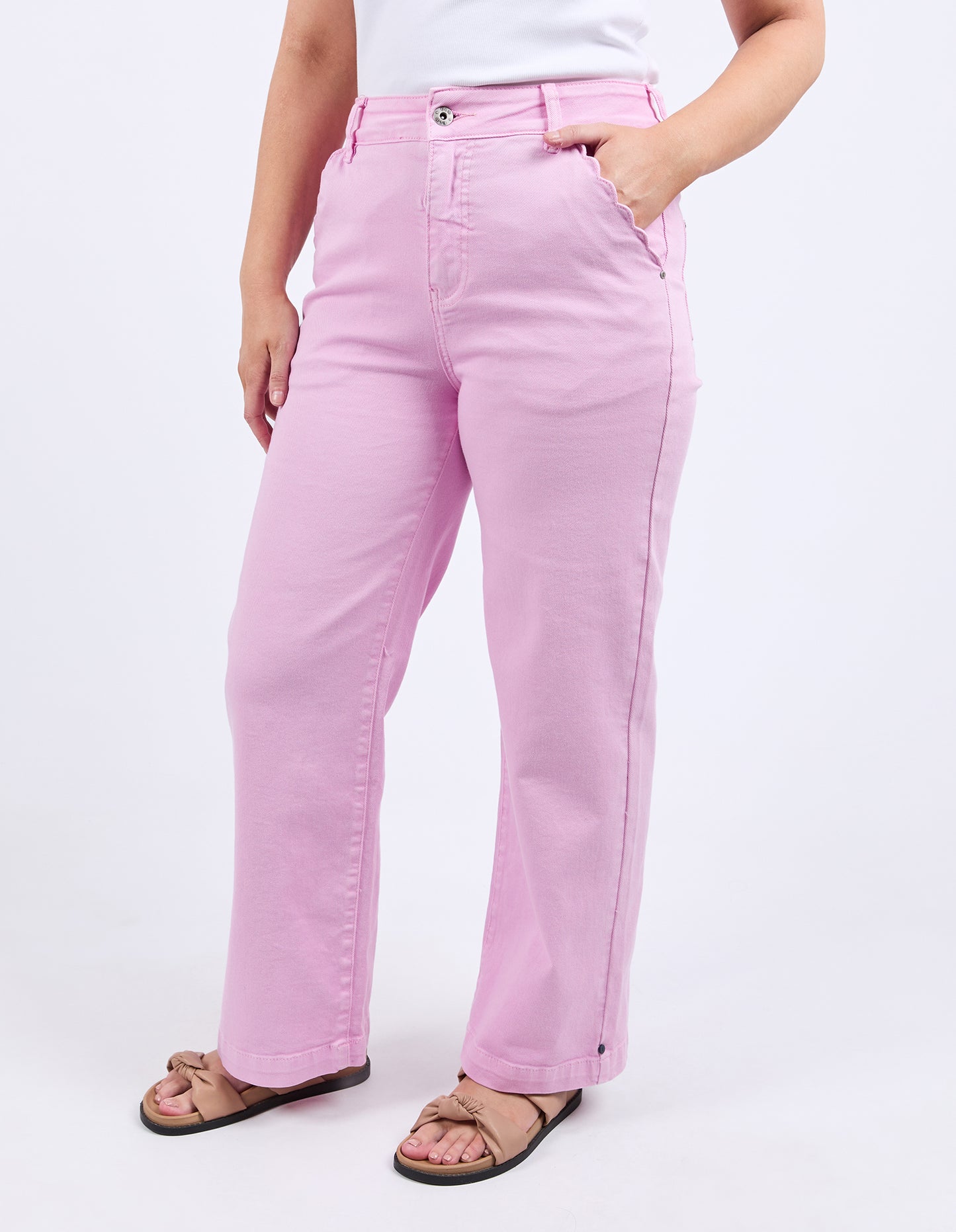 ELM SCALLOP EDGE JEAN