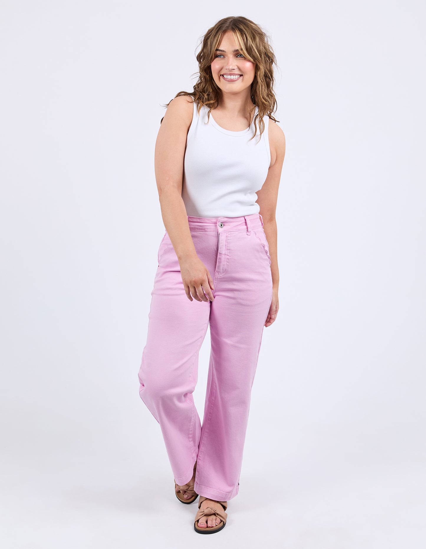 ELM SCALLOP EDGE JEAN