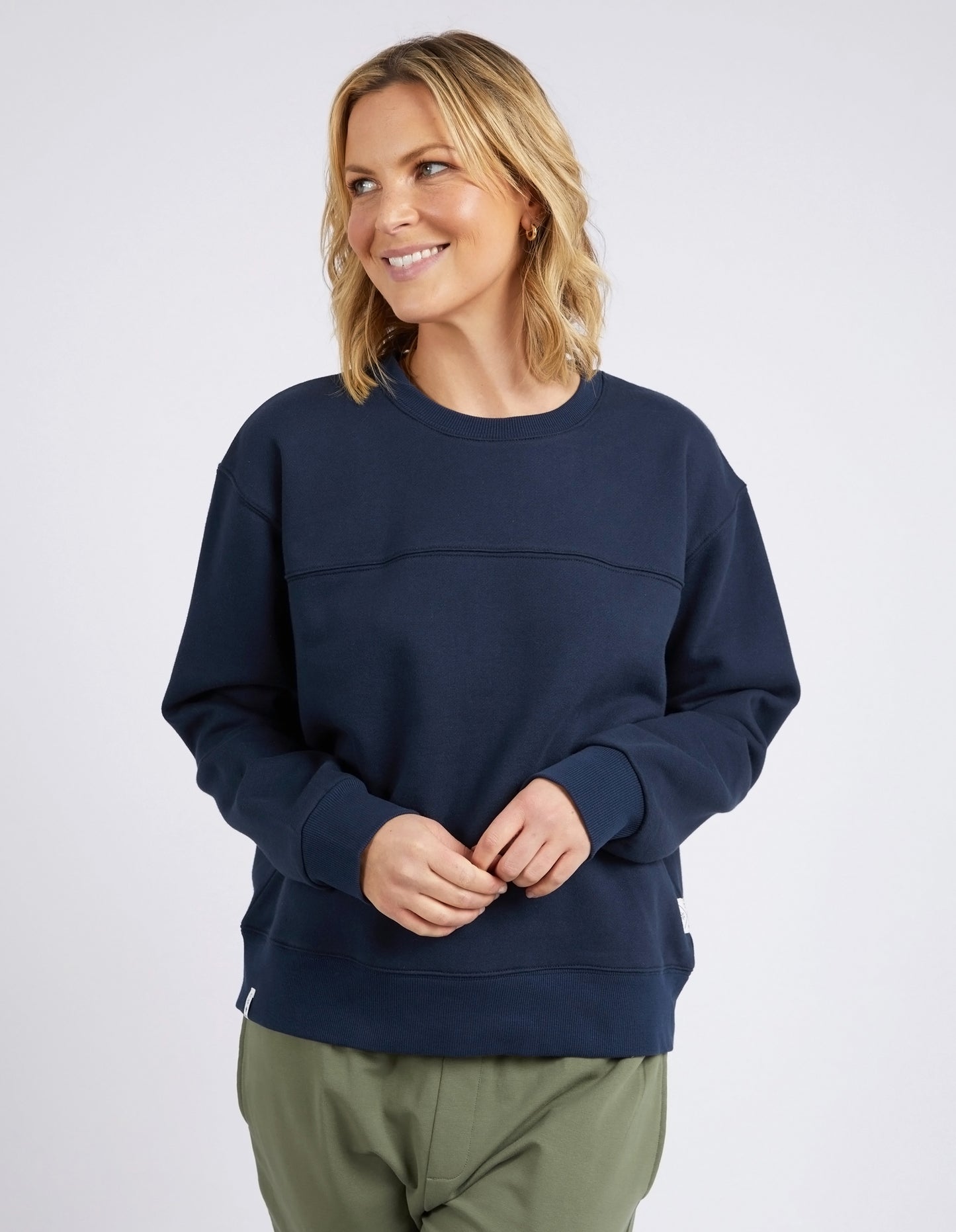 ELM SHELLY FLEECE CREW