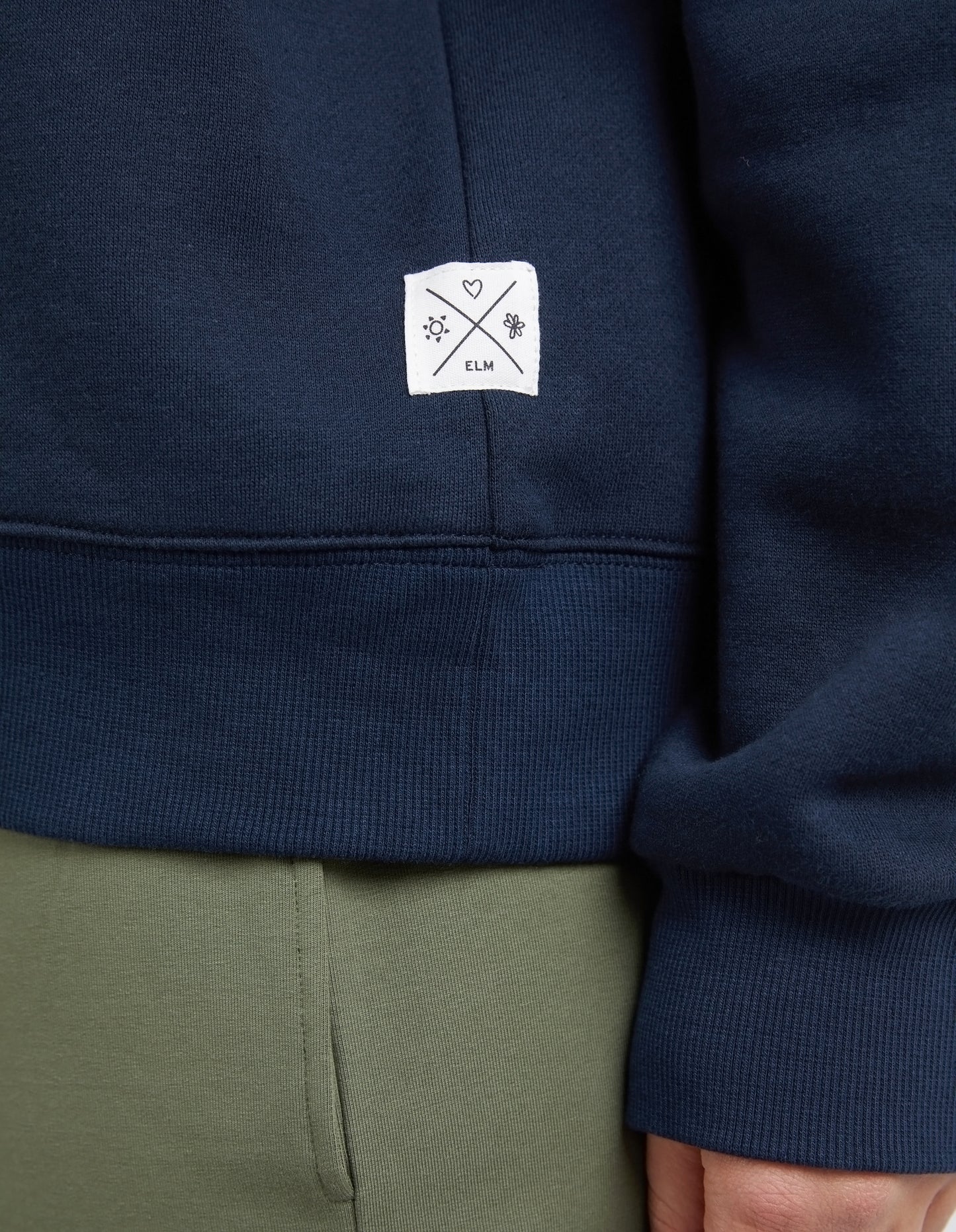 ELM SHELLY FLEECE CREW